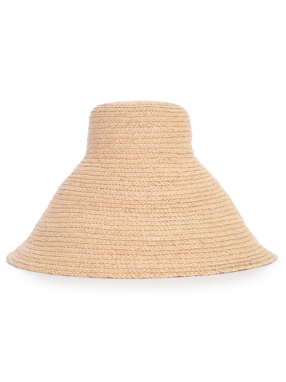 JACQUEMUS LE CHAPEAU VALENSOLE RAFFIA NATURAL HAT,11210905