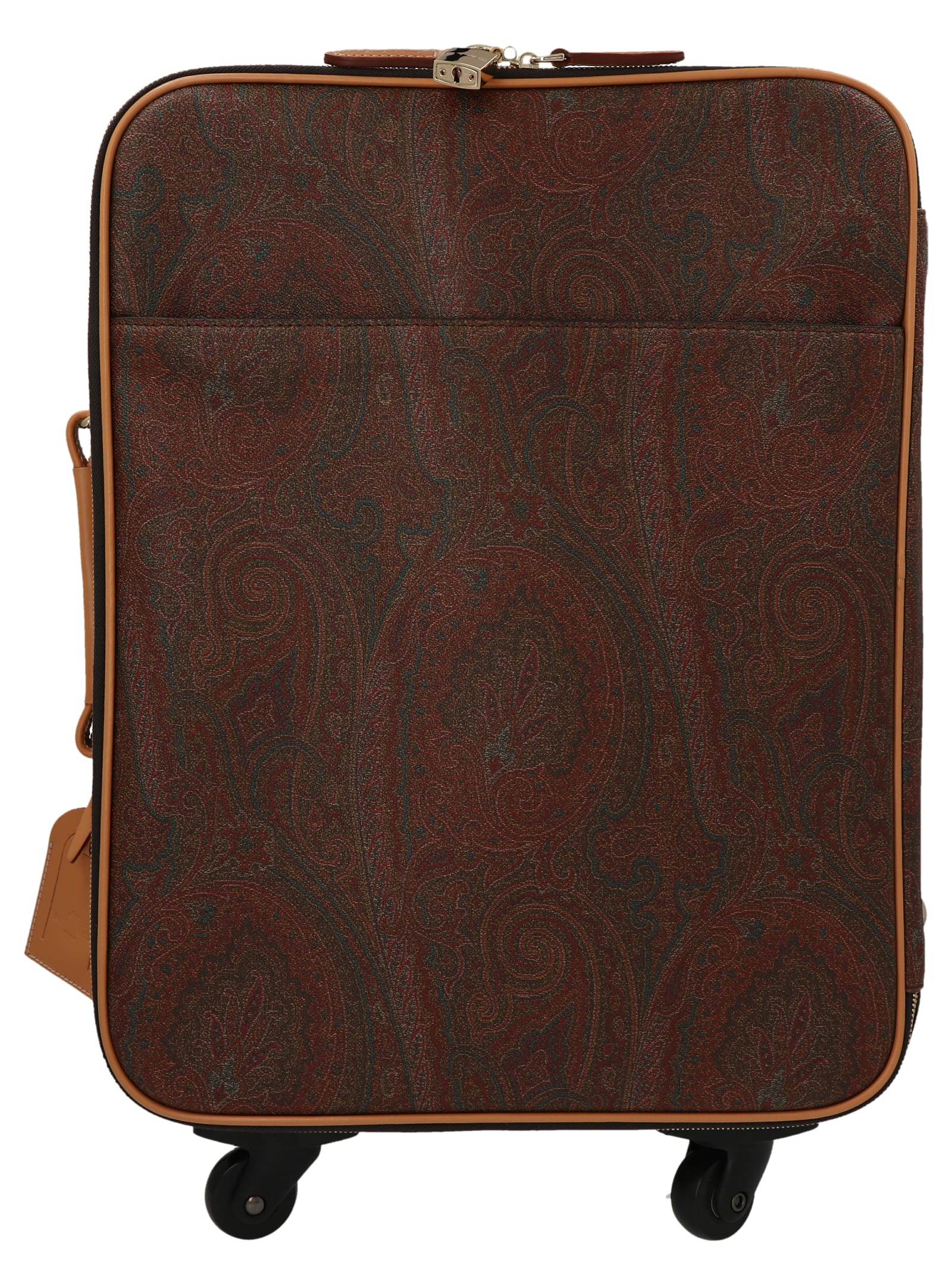 Etro Trolley Book Paisley In Red
