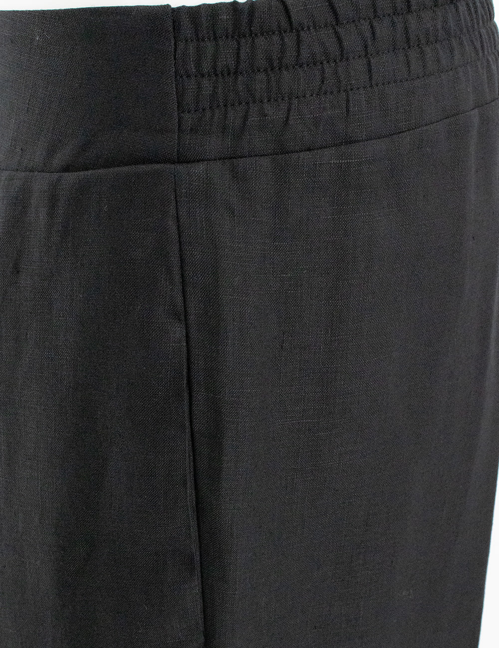 Ermanno Scervino Tailored Trousers With Pockets And Belt Loops In Black