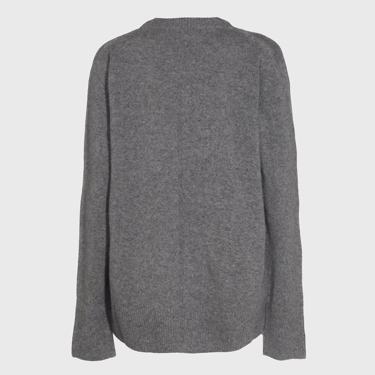 The Row Sibem Crew-neck Sweater In Gray