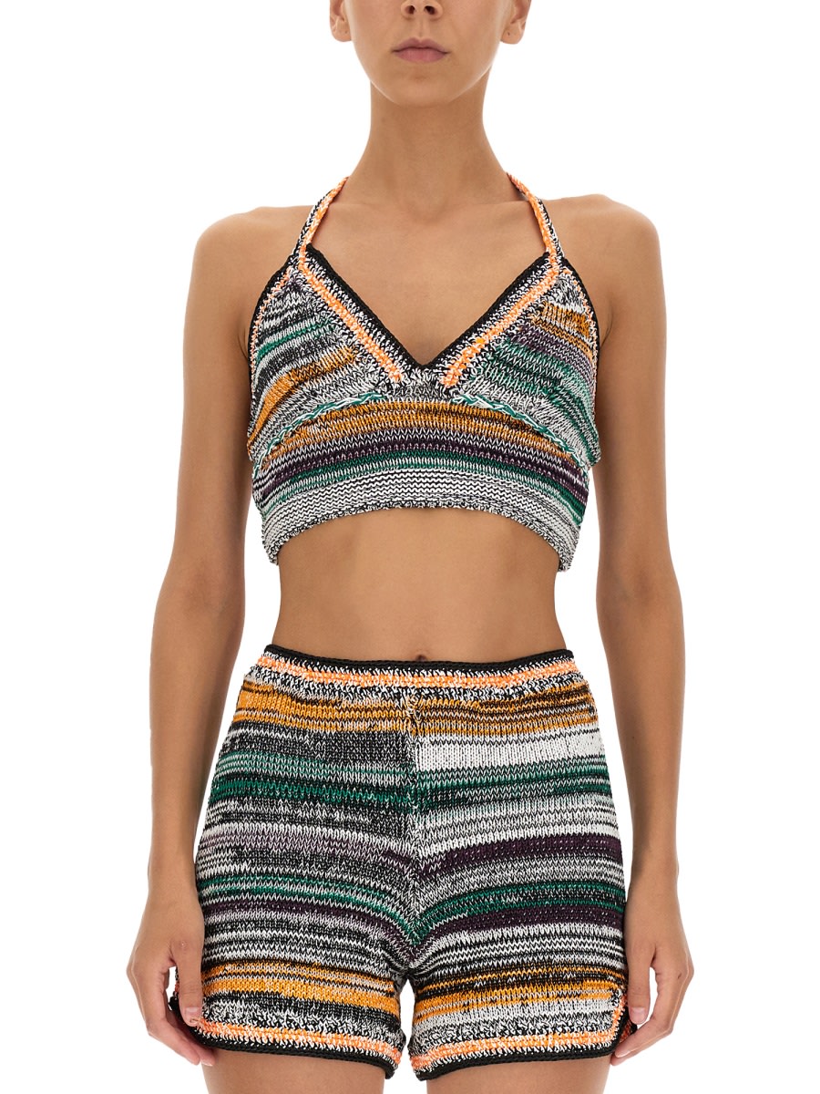 Shop Miista Top Elaine In Multicolour