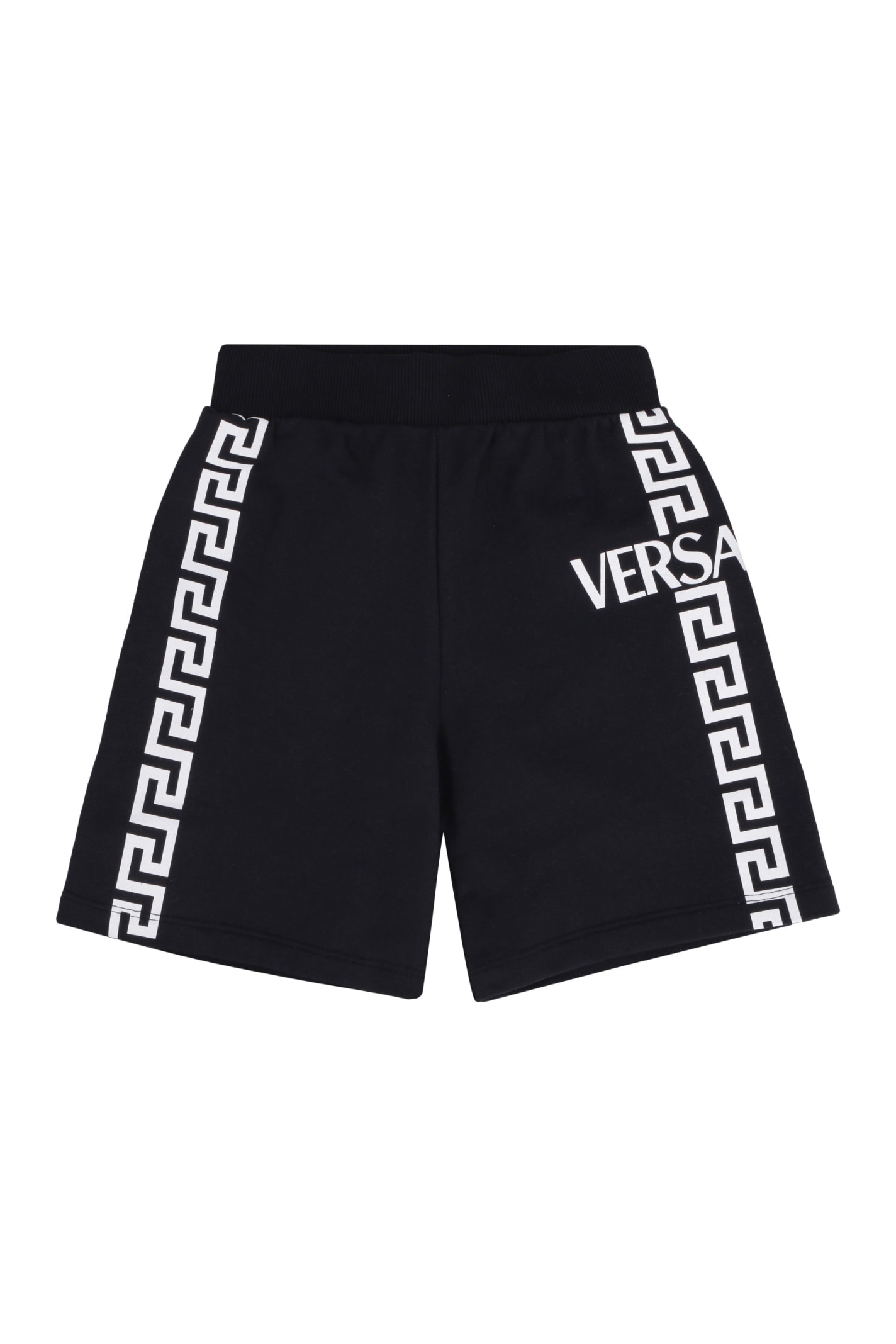 Young Versace Cotton Bermuda Shorts