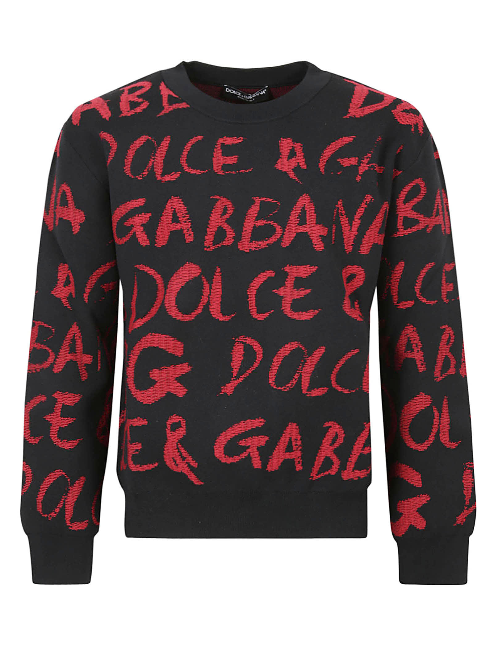 Dolce & Gabbana All-over Logo Sweater