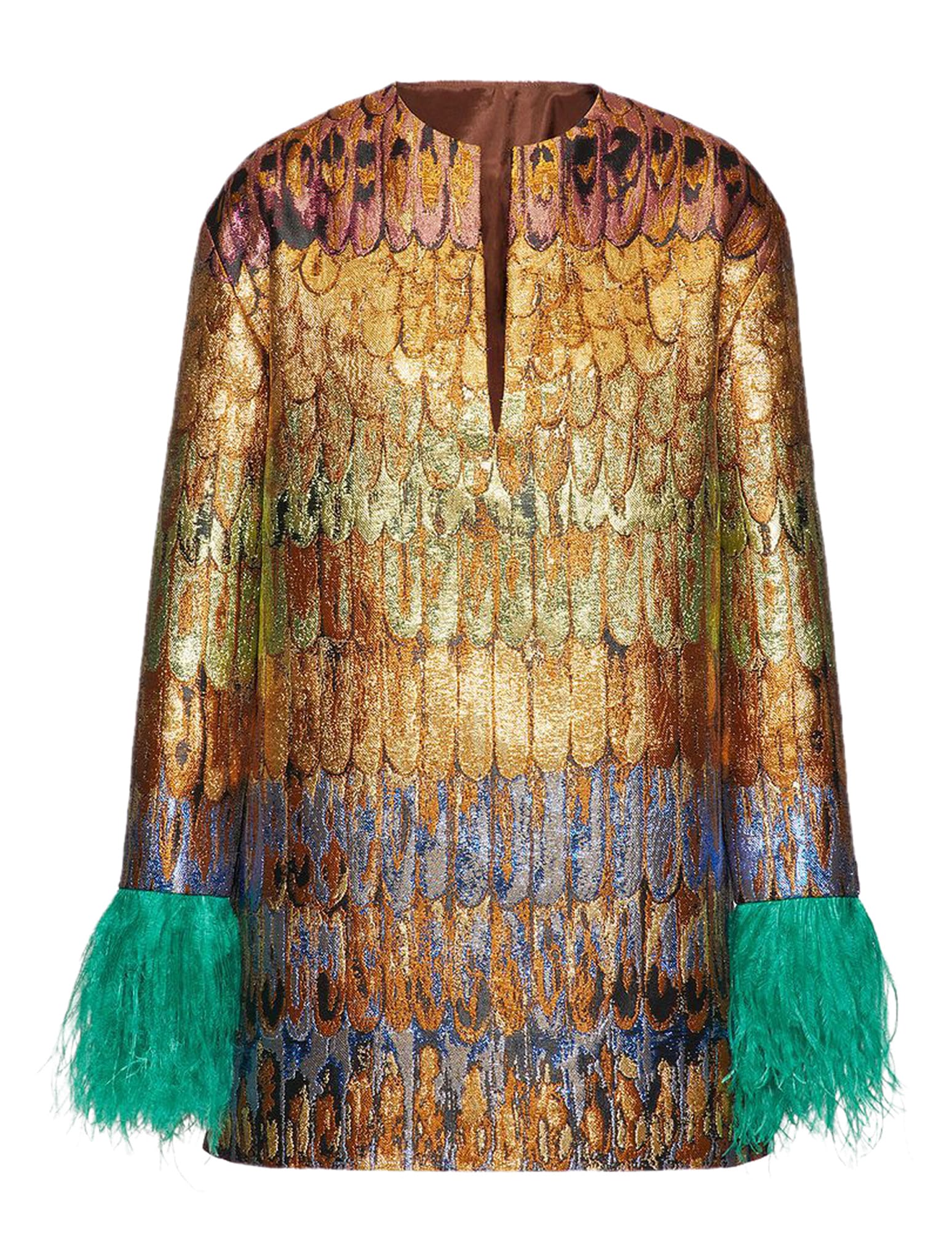 VALENTINO DRESS - WITH FEATHERS