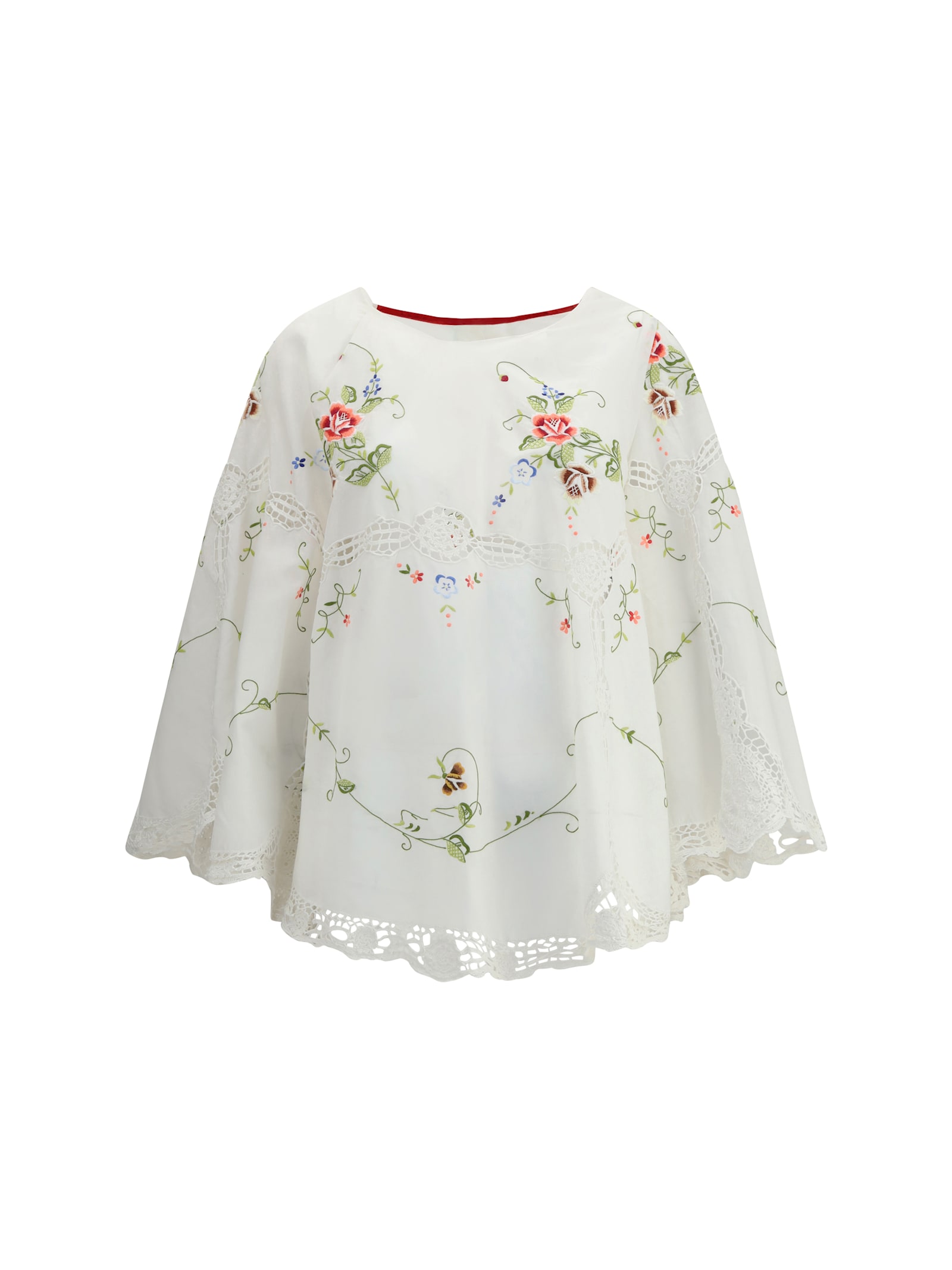 Flared Sleeves Blouse
