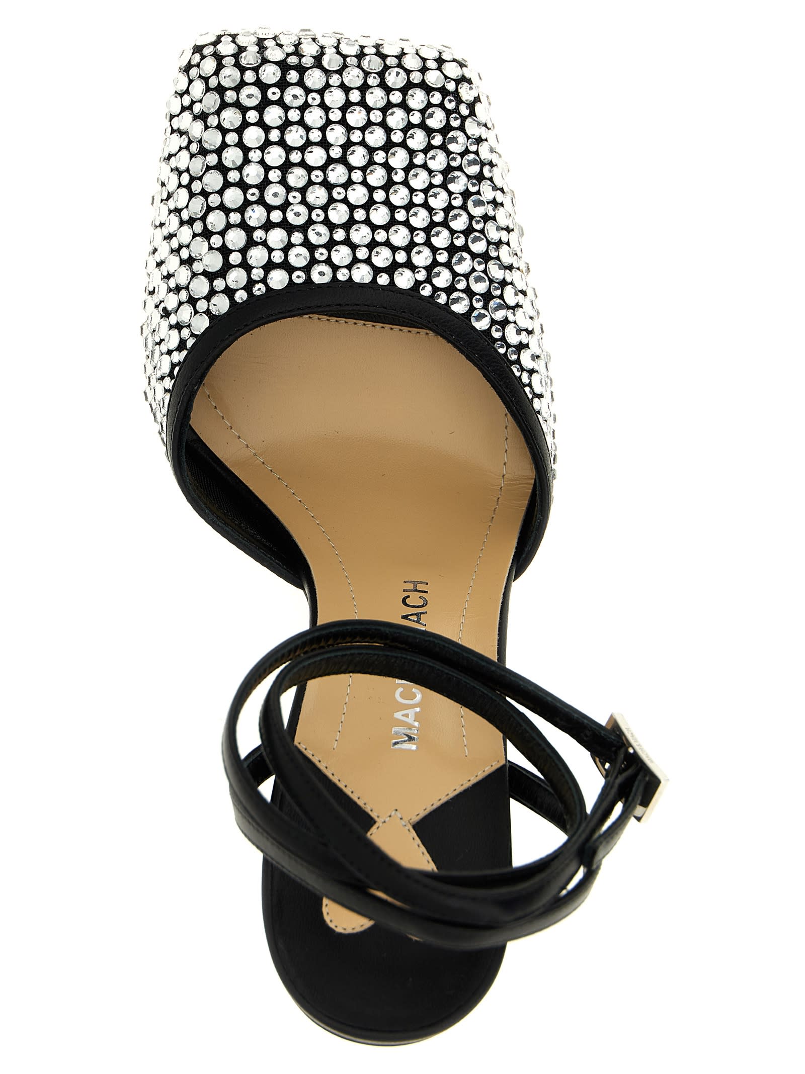 Mach & Mach Puffy Heart Ring Pumps In Black