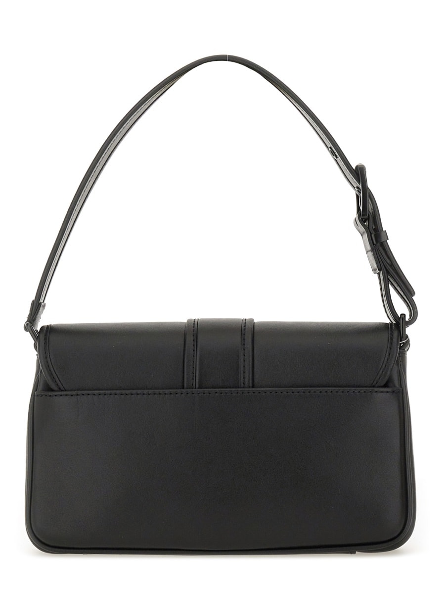 Michael Kors Crossbody Bag With Adjustable Strap And Buckle Detail In Black