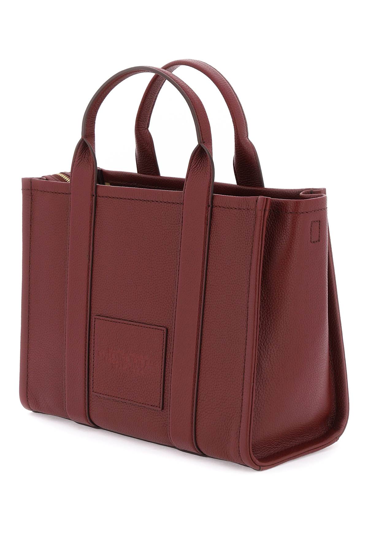 Marc Jacobs The Leather Small Tote Bag In Red