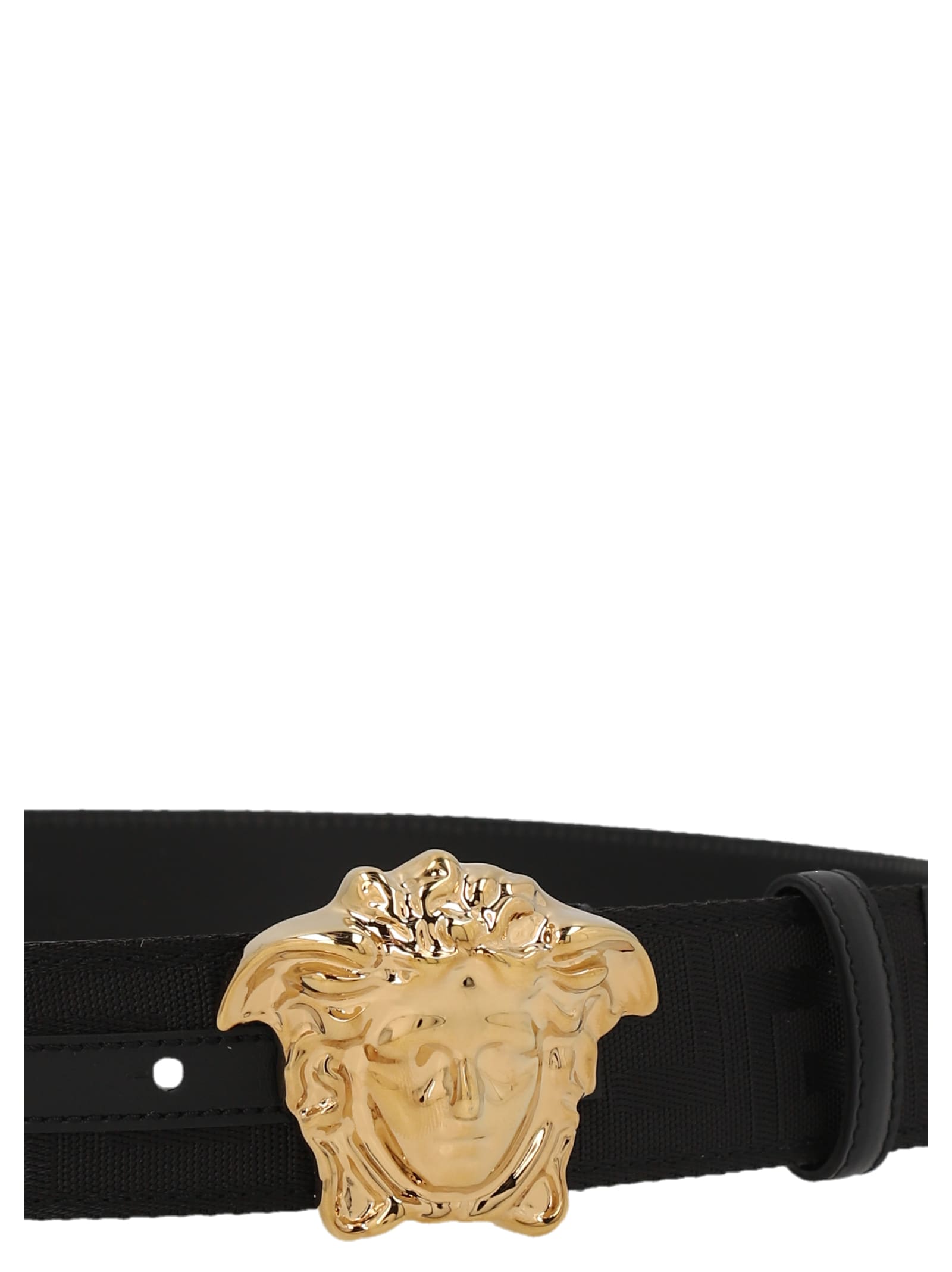 Versace Greca Belt In Black | ModeSens