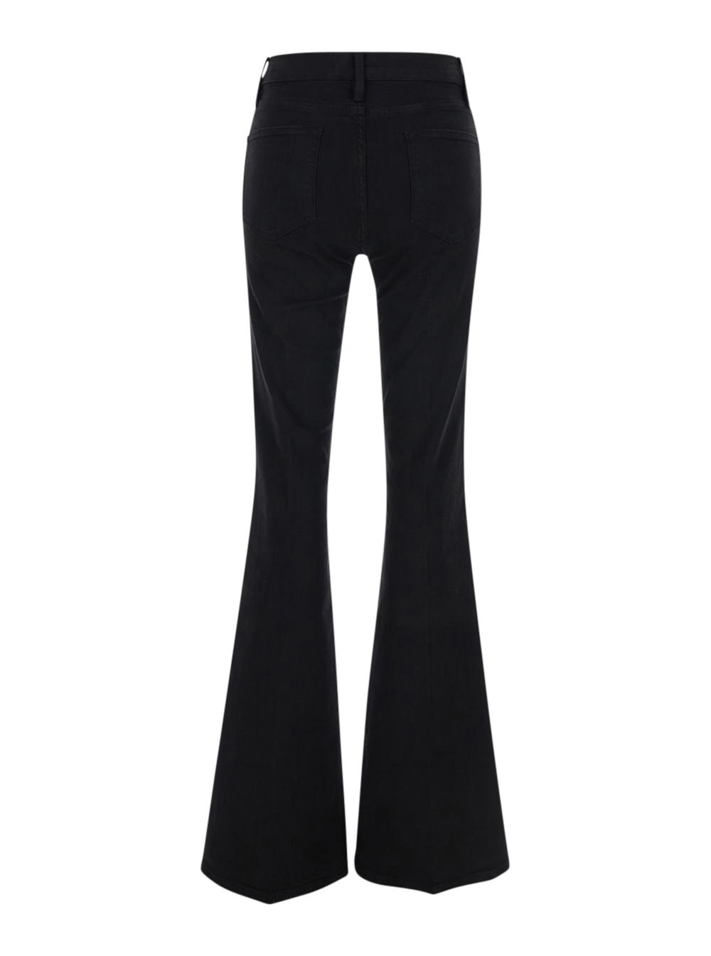 Frame Le High Flare In Black