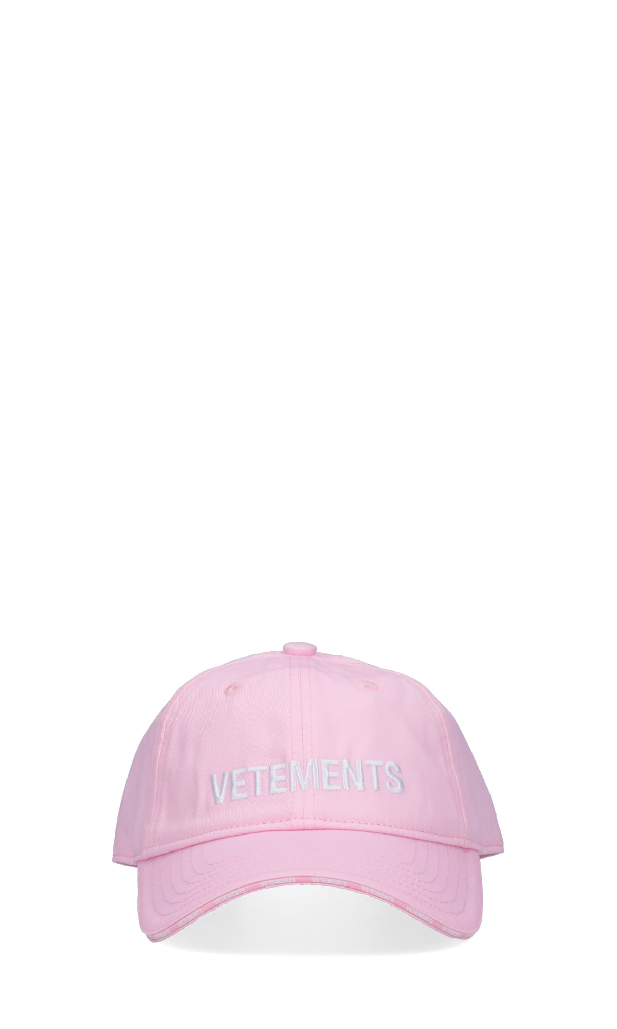 Vetements Pink Iconic Logo Cap | ModeSens