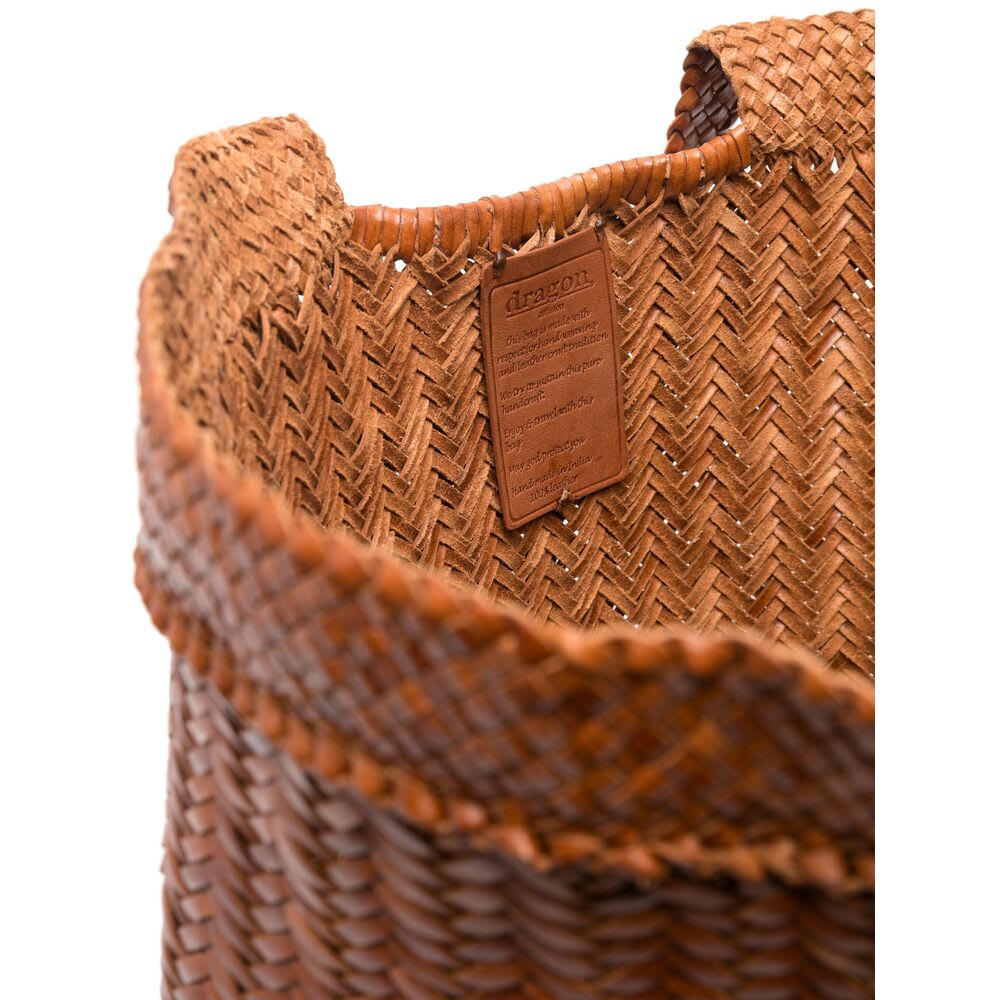 Dragon Diffusion Oversize Tote Bag In Brown