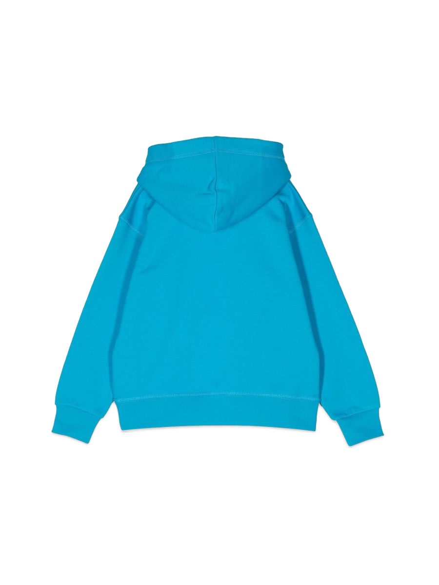 DSQUARED2 HOODIE AND LOGO ECO