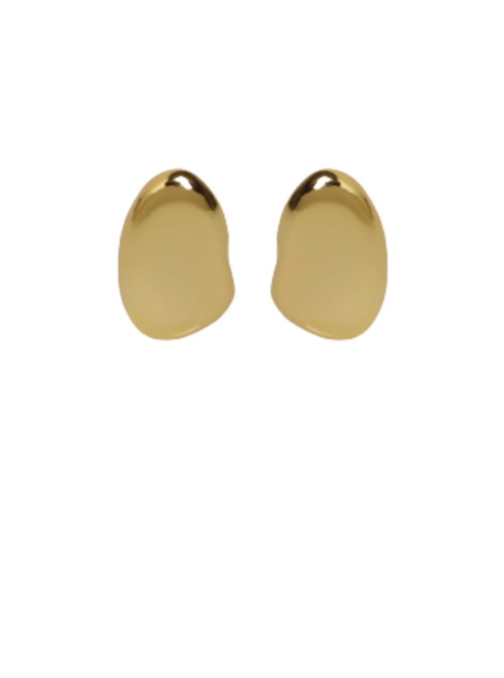 Federica Tosi Gold Stone Earrings