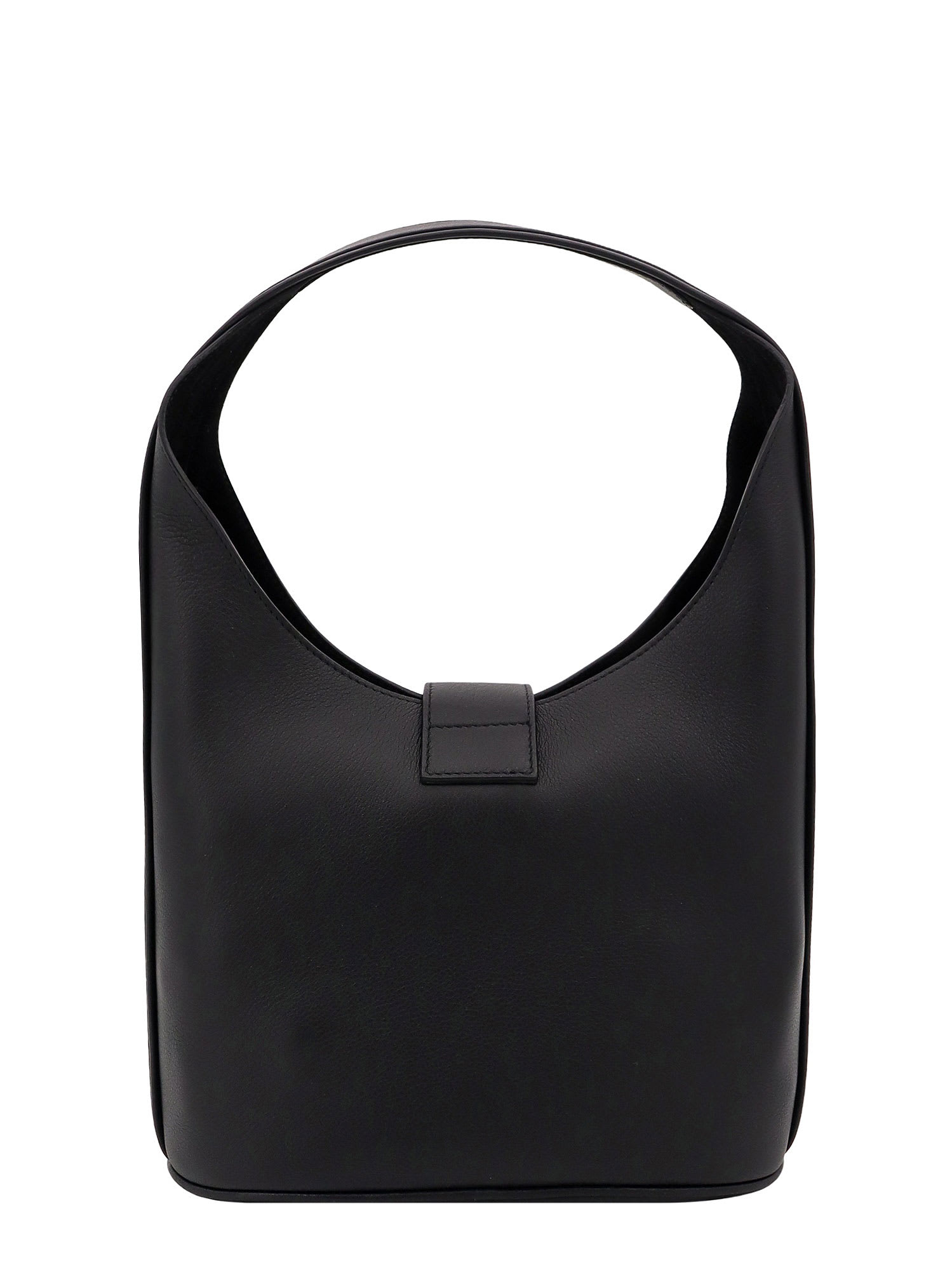 Shop Ferragamo Hobo Shoulder Bag In Black