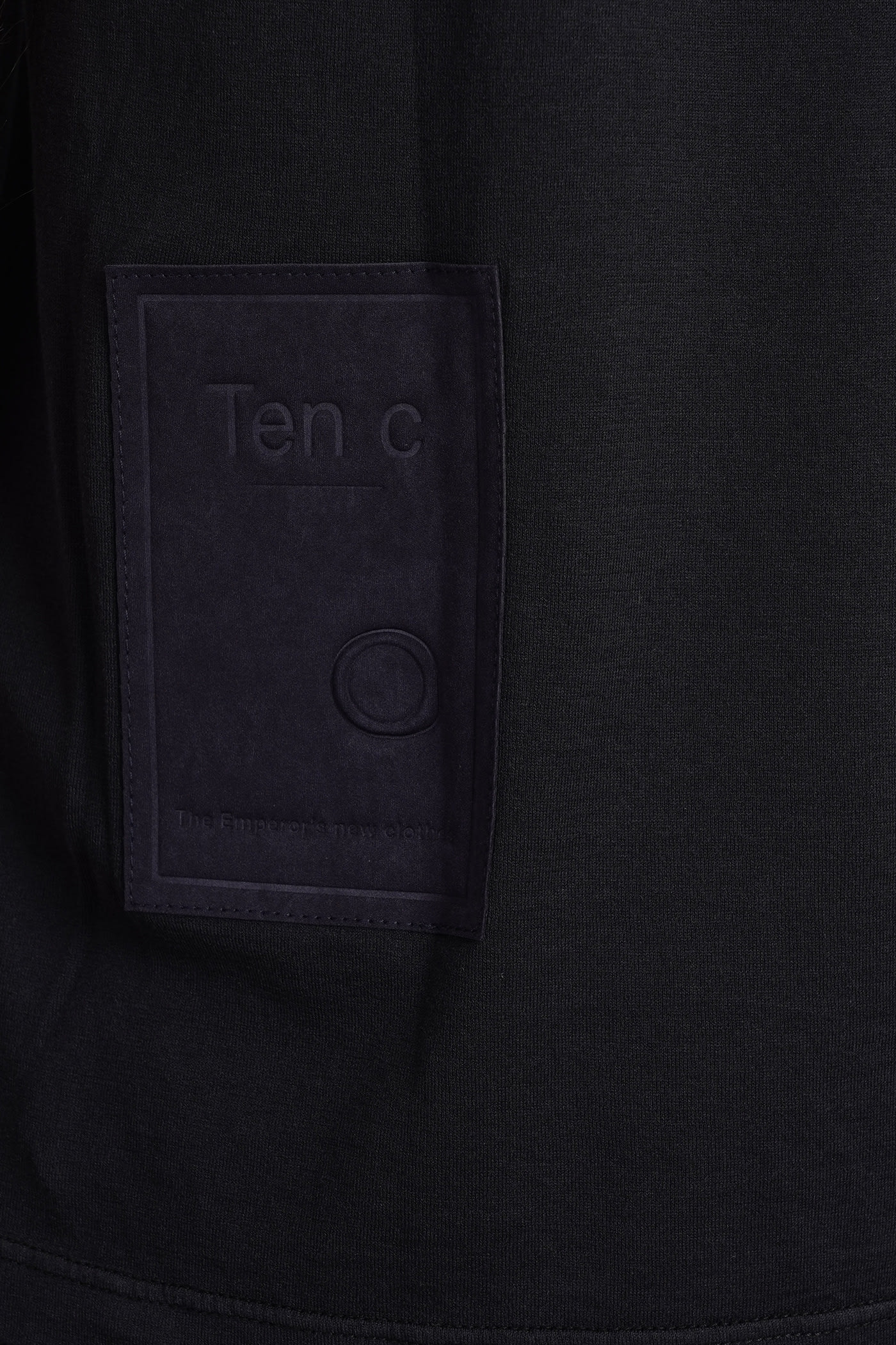 Shop Ten C T-shirt In Black Cotton