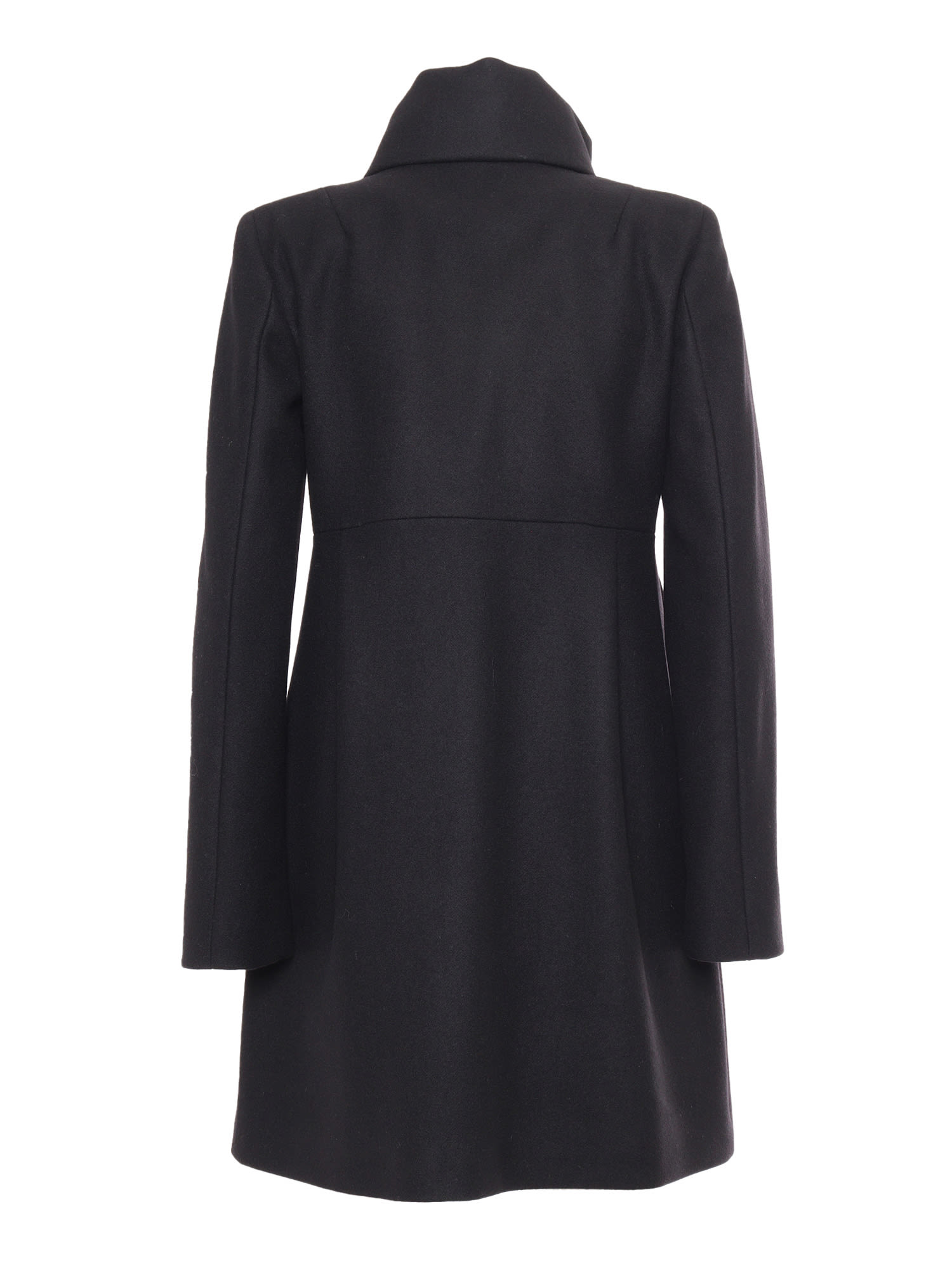 Shop Fay Romantic Lined Coat In Black