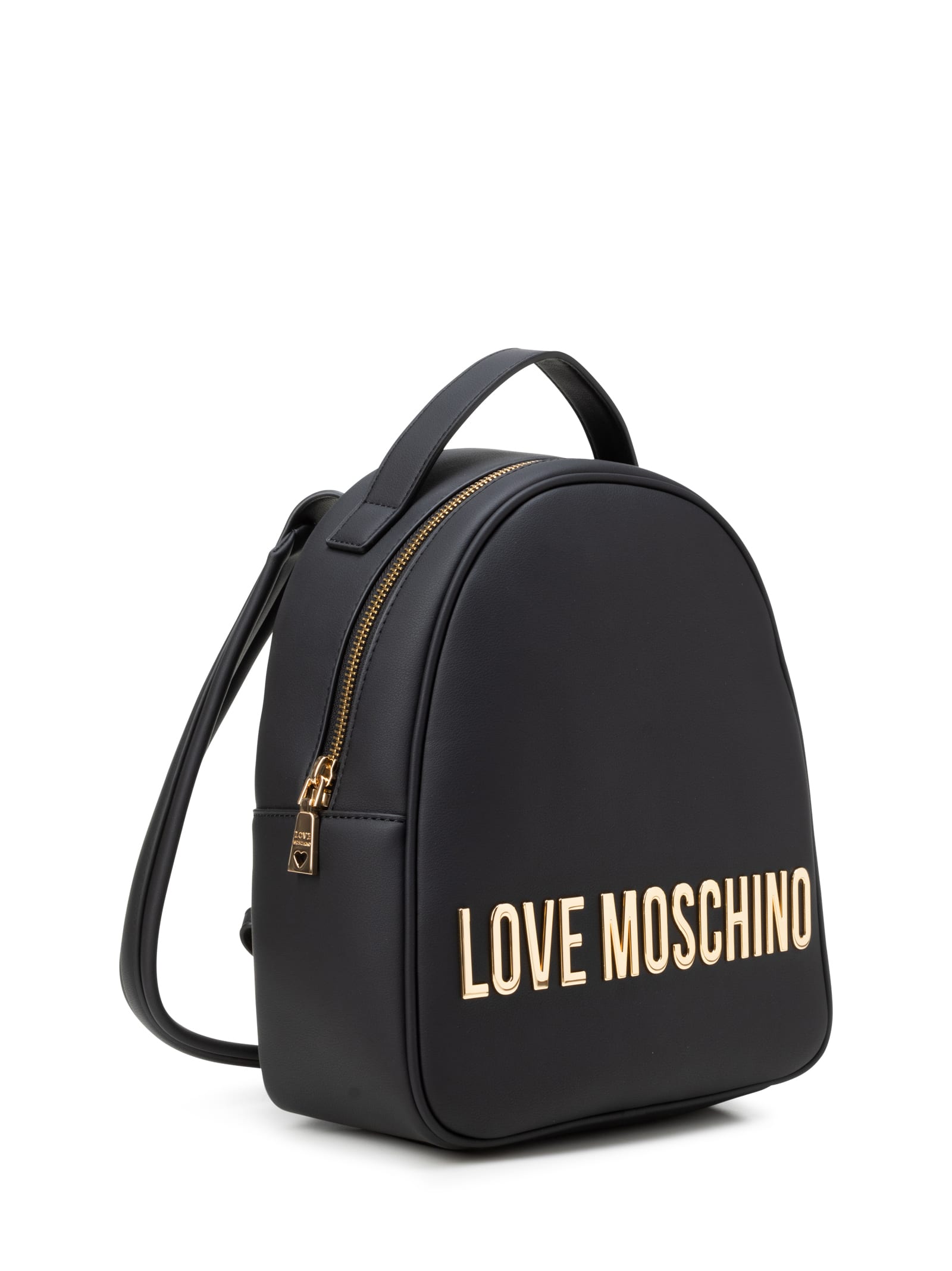 Shop Love Moschino Backpacks In Nero