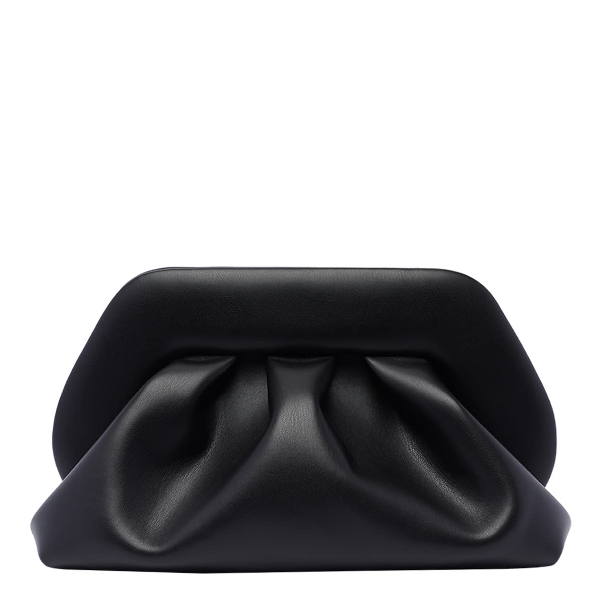 Themoirè Tia Vegan Fabric Handbag In Black