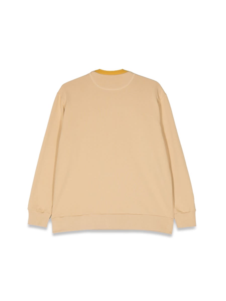 N°21 Graphic-print Sweatshirt In Beige