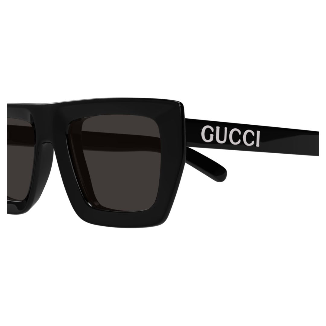 Shop Gucci Gg1723s-001 Black-black-grey