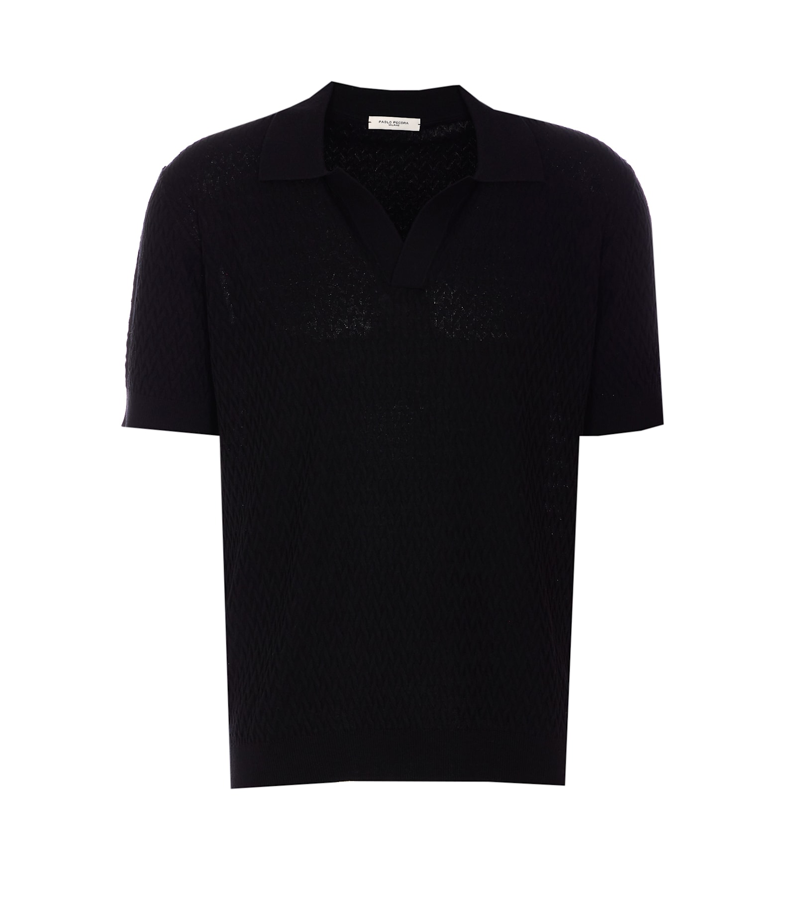 Shop Paolo Pecora Polo In Black