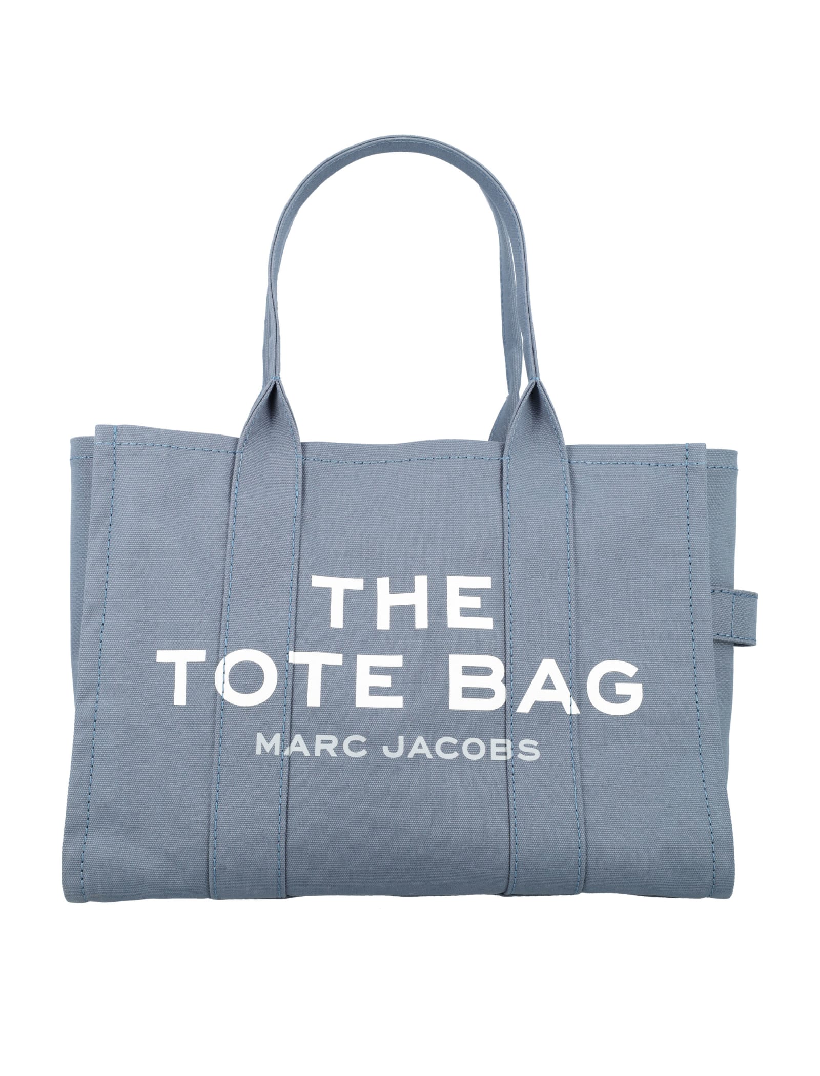 Shop Marc Jacobs The Large Tote Bag In Blue Shadow