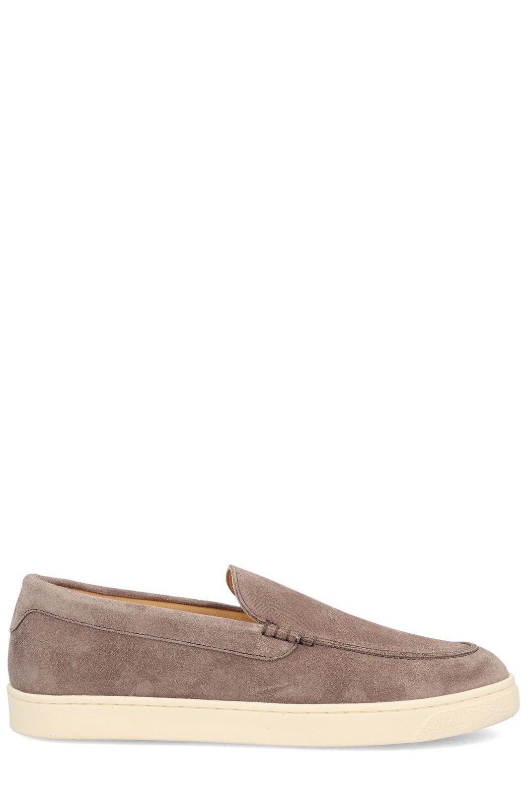 Round Toe Slip-on Loafers