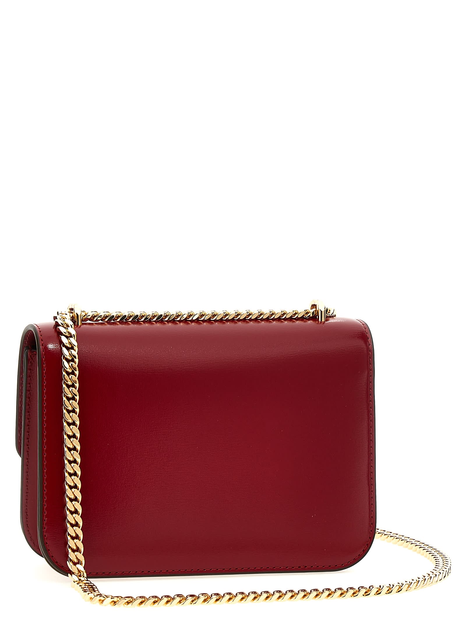 Tory Burch Eleanor Small Crossbody Bag In Ruby