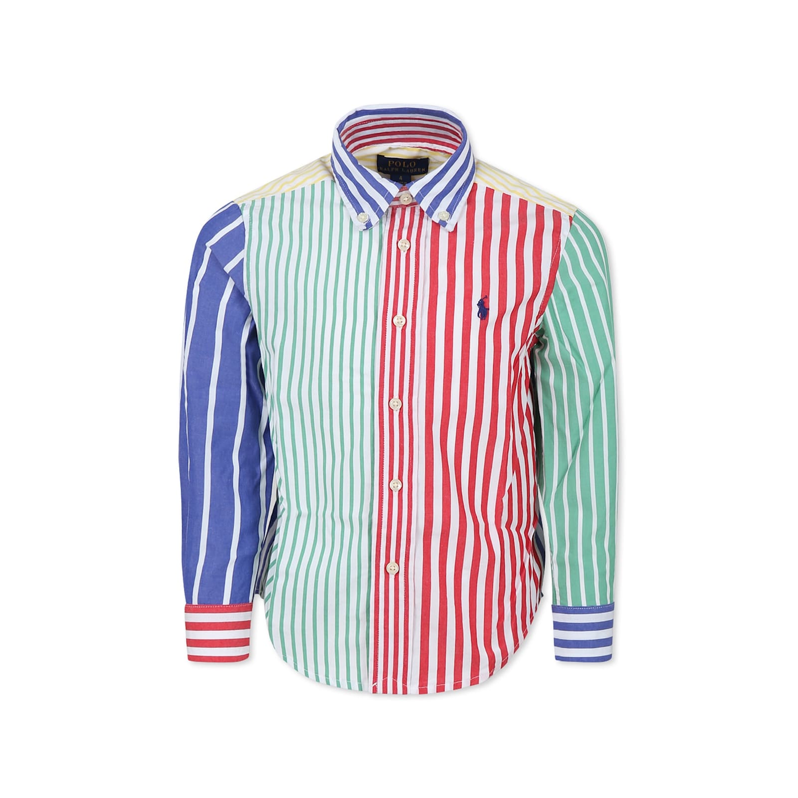 Ralph Lauren Boy's Striped Poplin Shirt & Chino Pants Set
