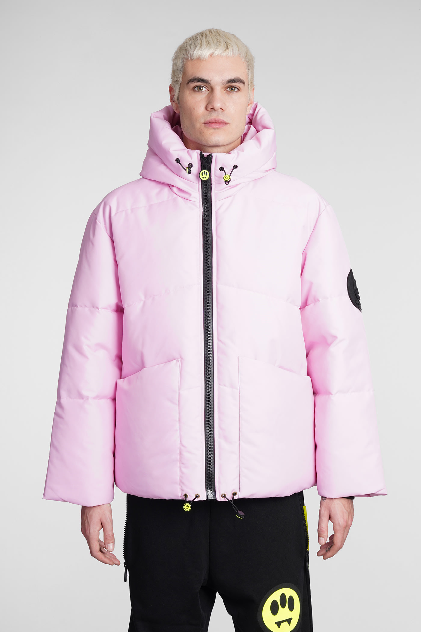 Barrow Puffer In Rose-pink Polyester