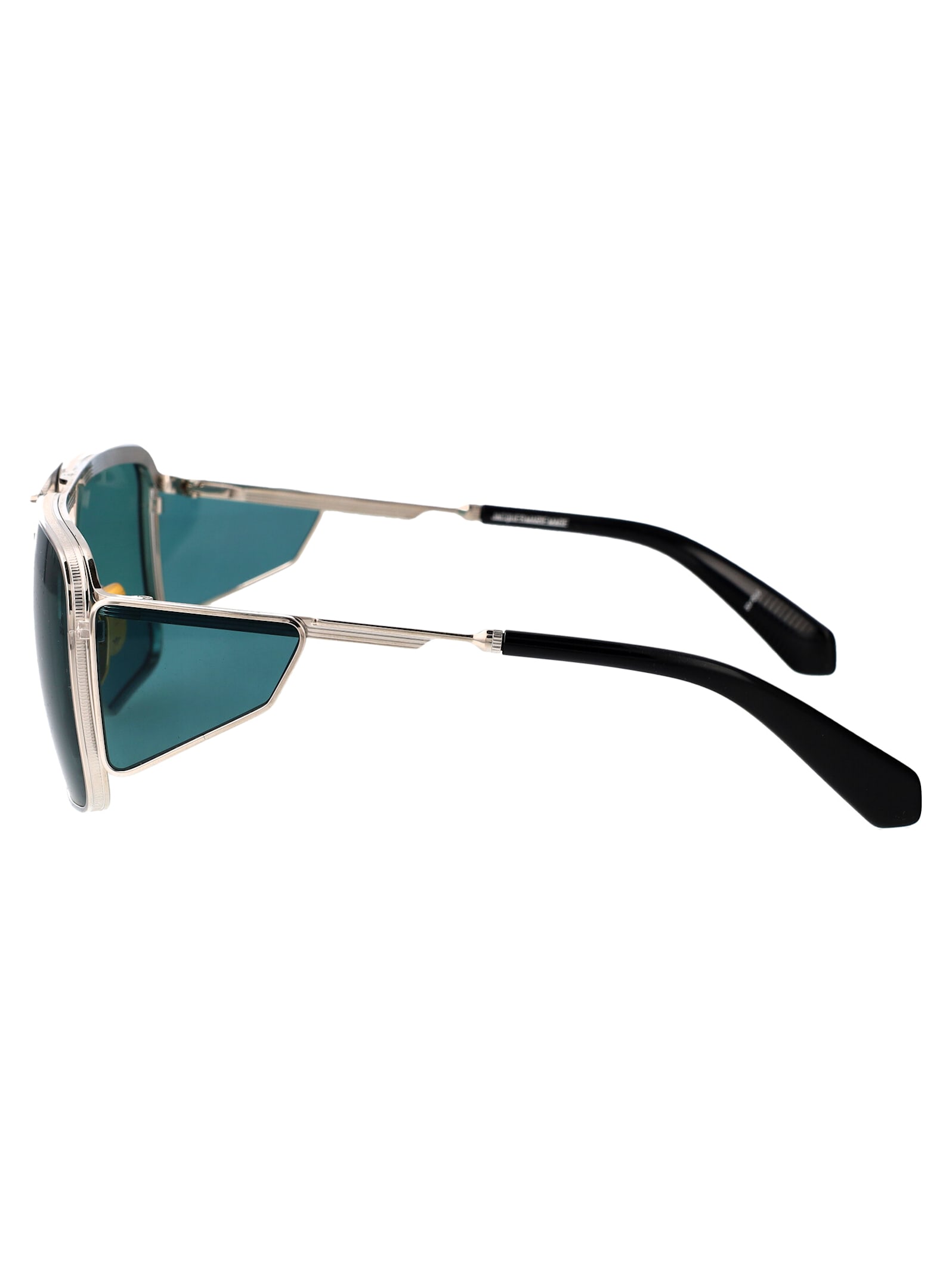 Shop Jacques Marie Mage Assen Sunglasses In Silver