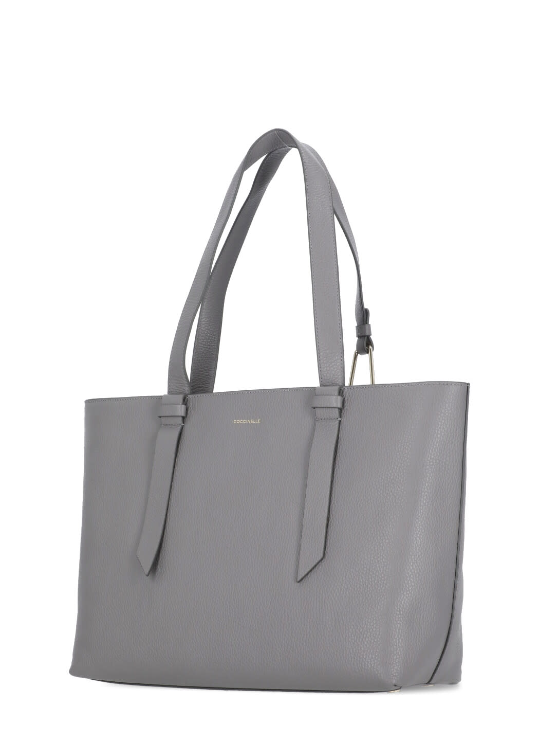 Shop Coccinelle Malory Bag In Grey