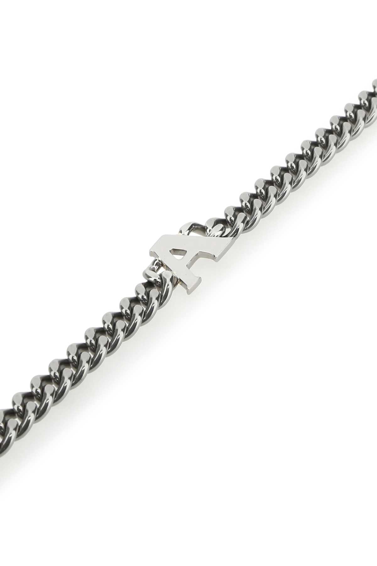 Shop Alyx Silver Metal Necklace In Gry0002