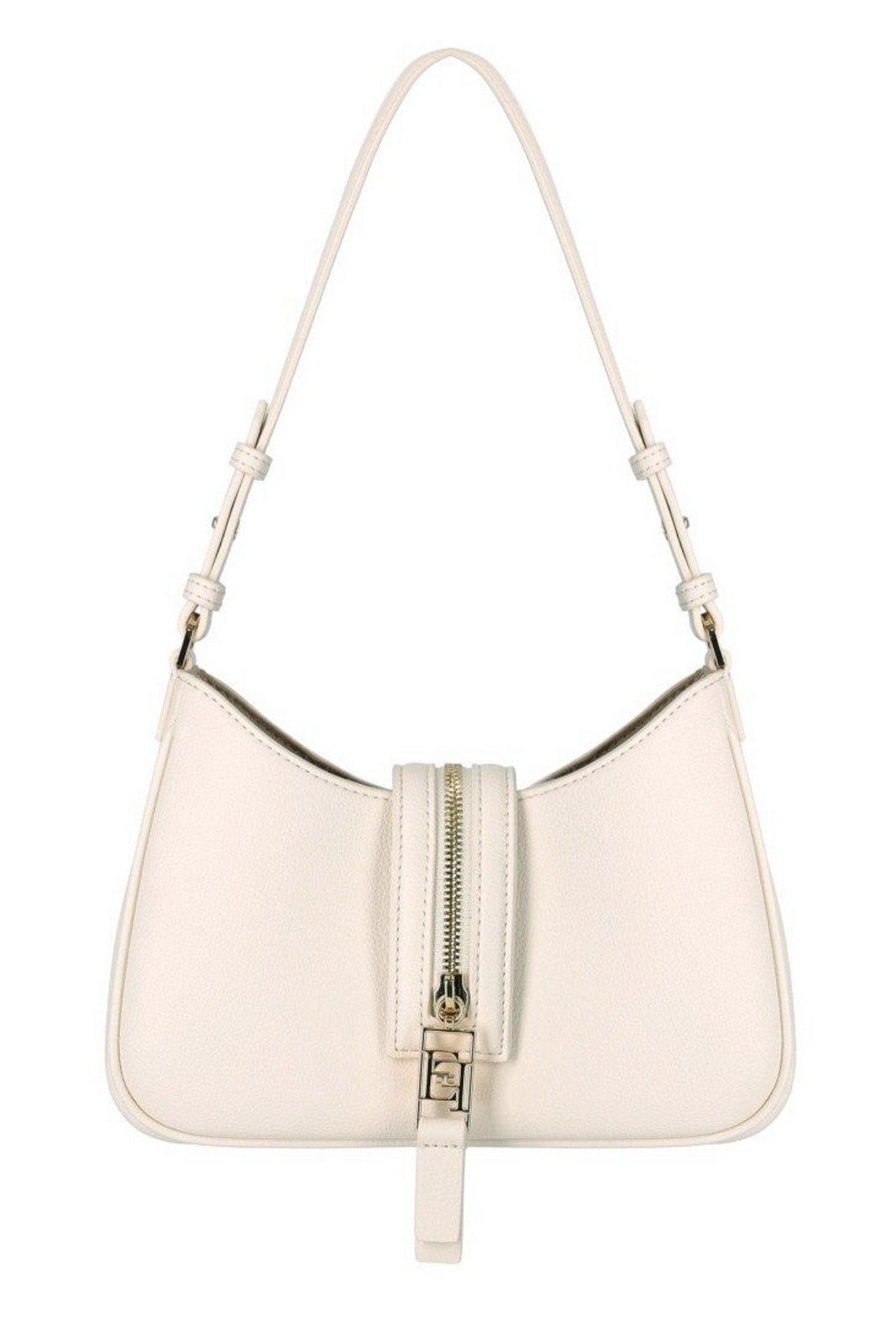 Zip Detailed Small Shoulder Bag