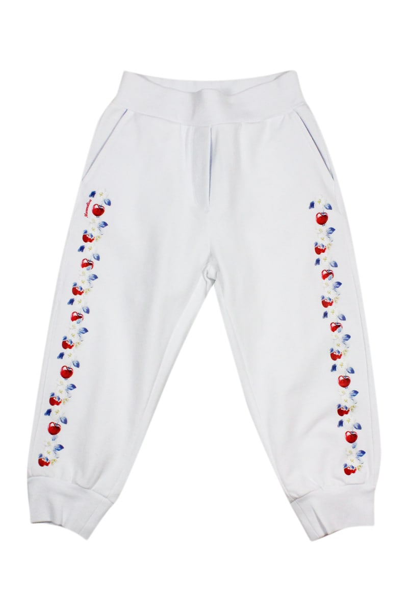 Monnalisa Bottoms In White