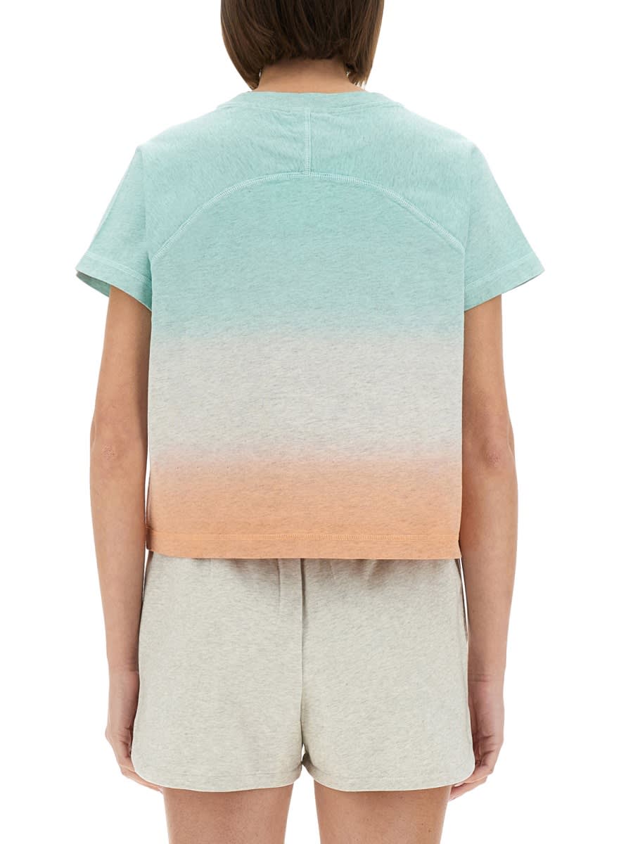 Asics Cloud T-shirt In Multicolour