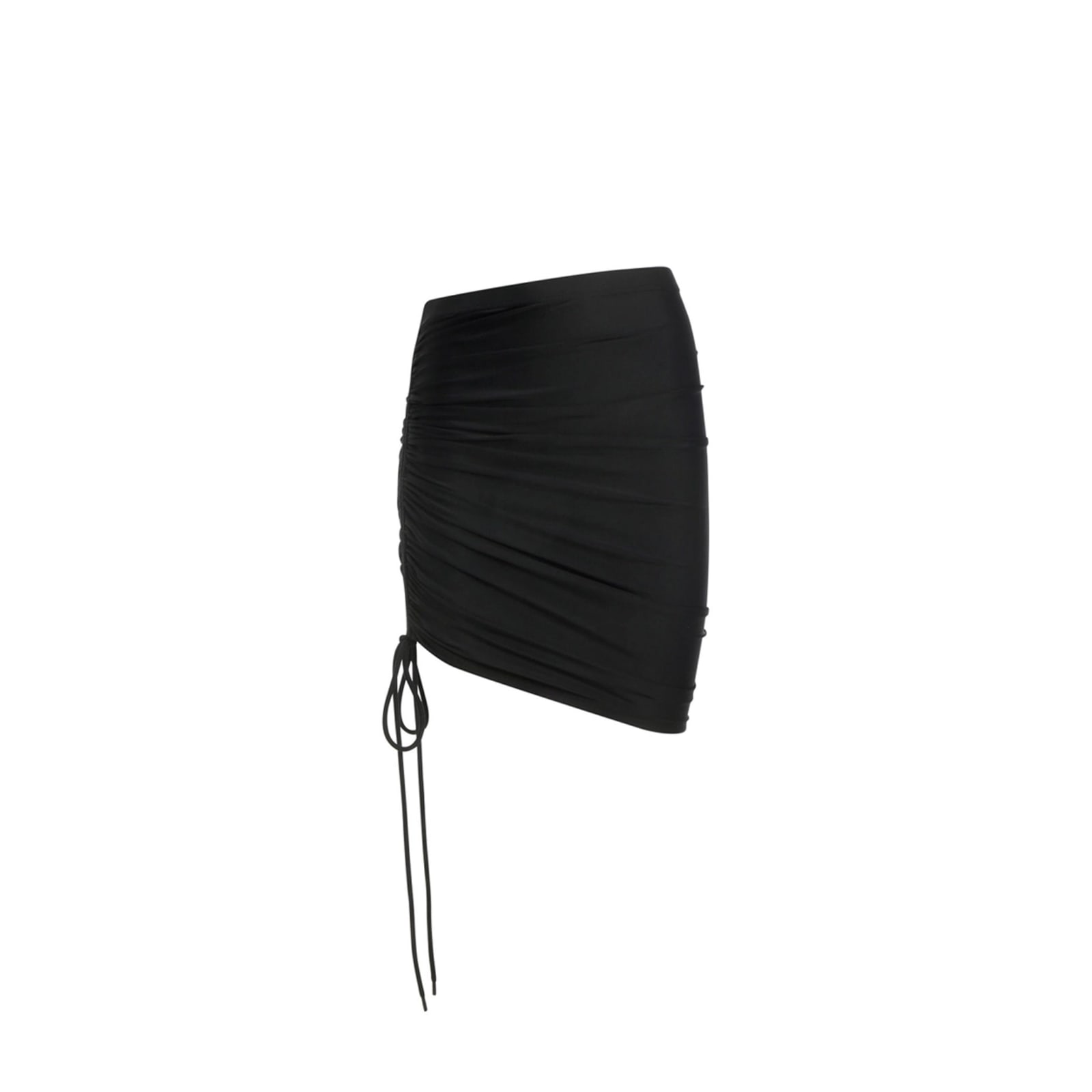 Shop Balenciaga Mini Skirt In Black