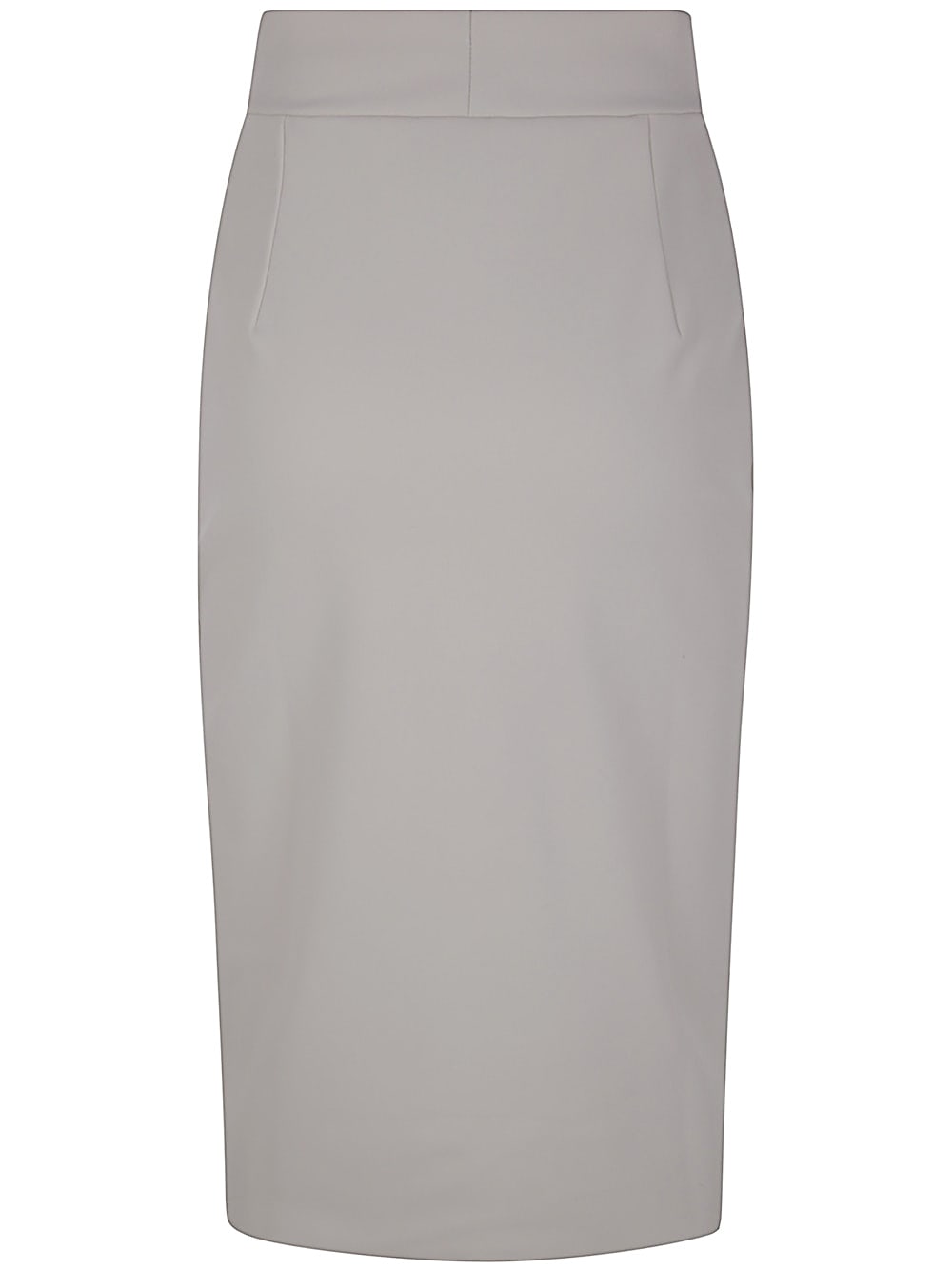 Shop La Petit Robe Di Chiara Boni Lumi Skirt Jersey In Winter White