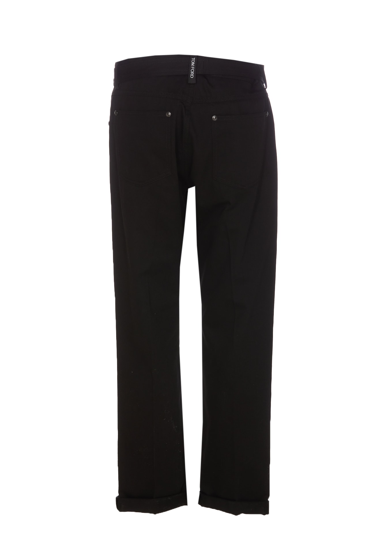 Shop Tom Ford Pants In Black