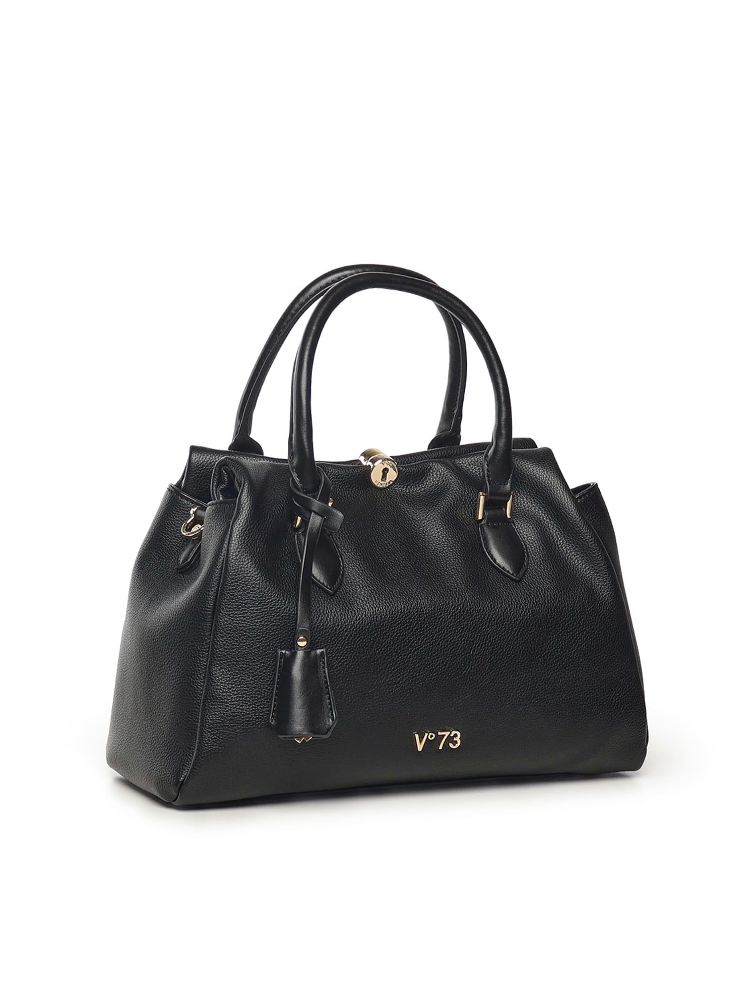 V73 Keira Shopping Bag In Black