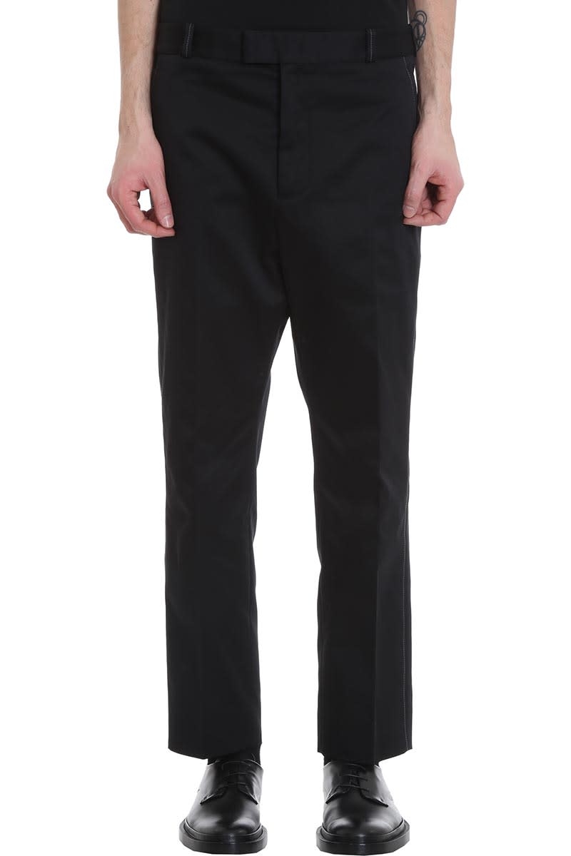 OAMC IDOL trousers IN BLACK COTTON,11248868