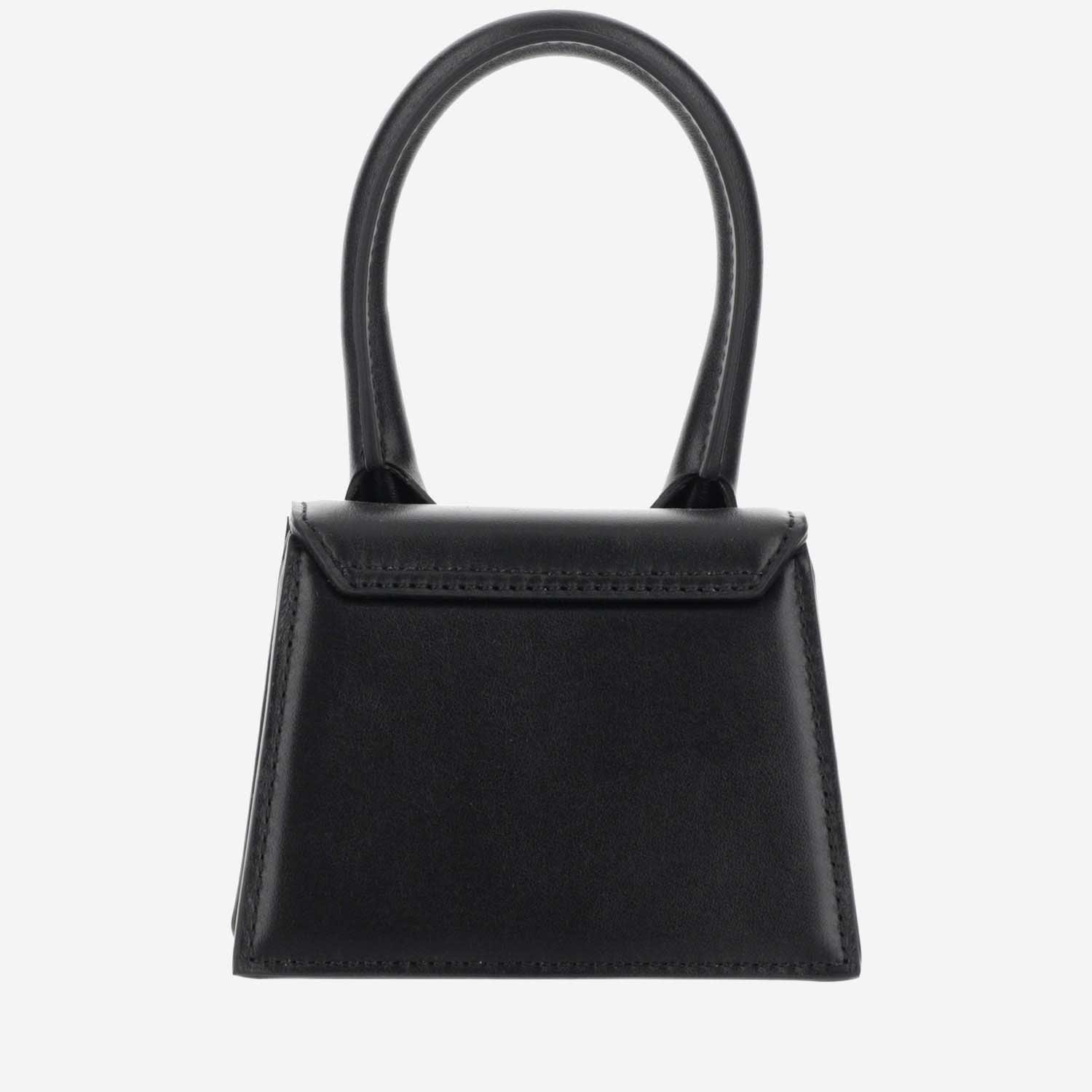 Shop Jacquemus Le Chiquito Bag In Black