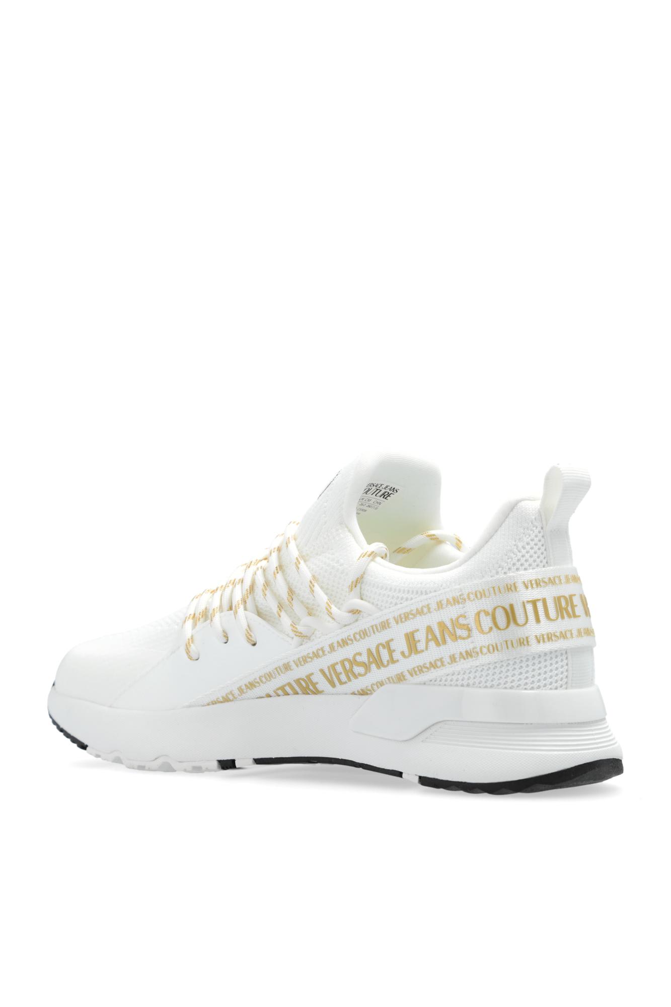 VERSACE JEANS COUTURE SPORTS SHOES WITH LOGO 