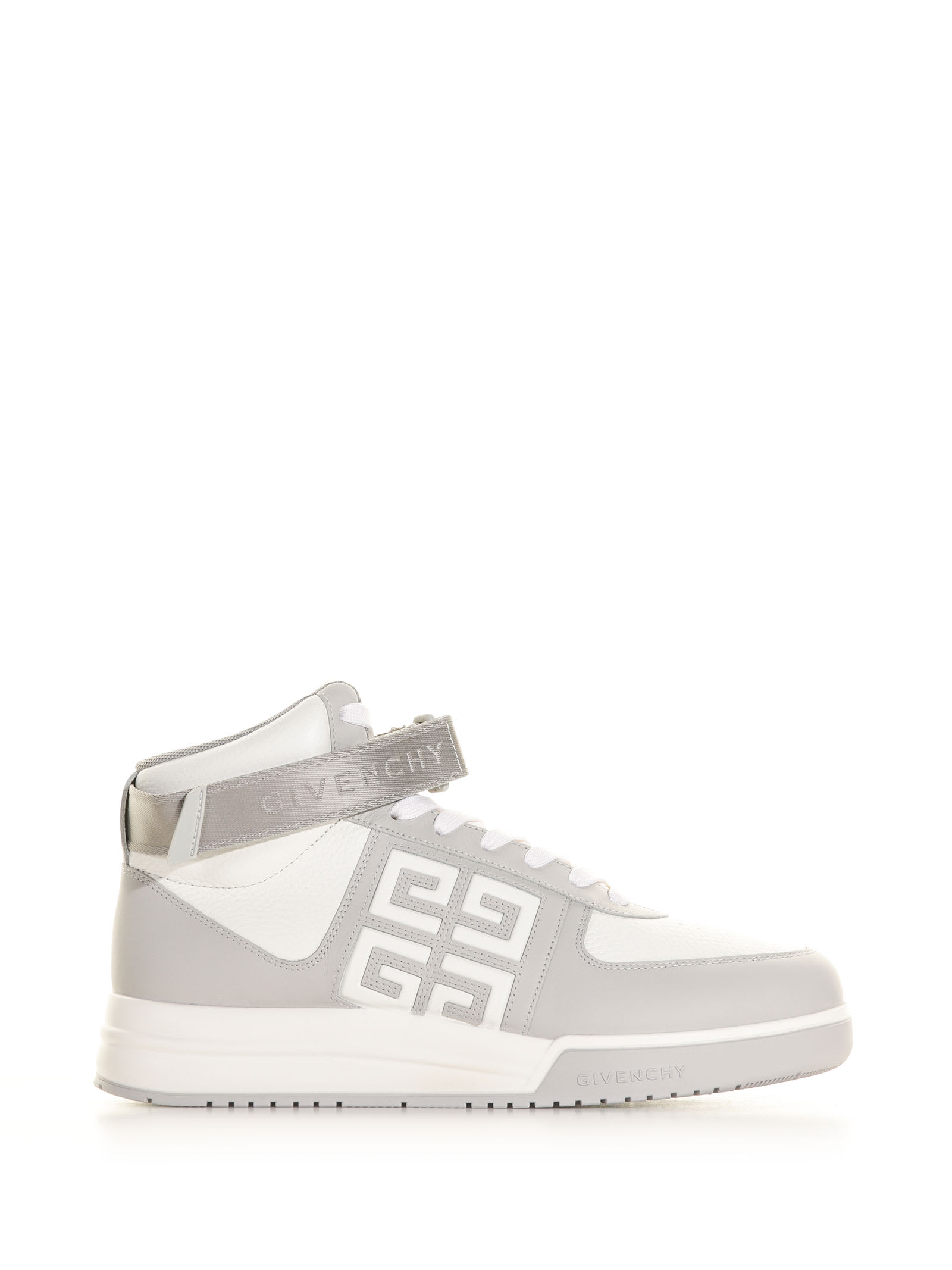 GIVENCHY G4 HIGH-TOP SNEAKERS IN LEATHER