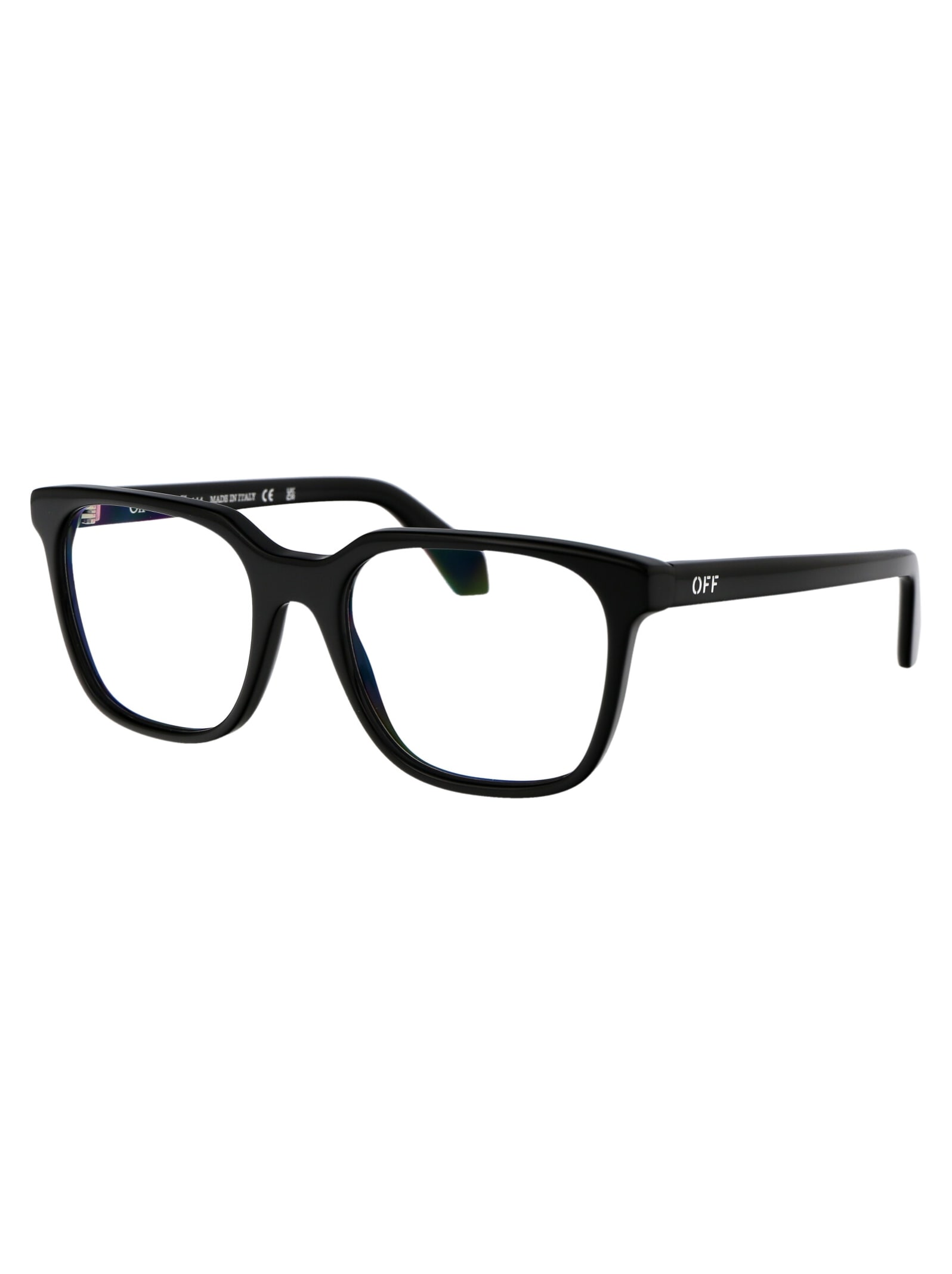 Shop Off-white Optical Style 38 Glasses In 1000 Black