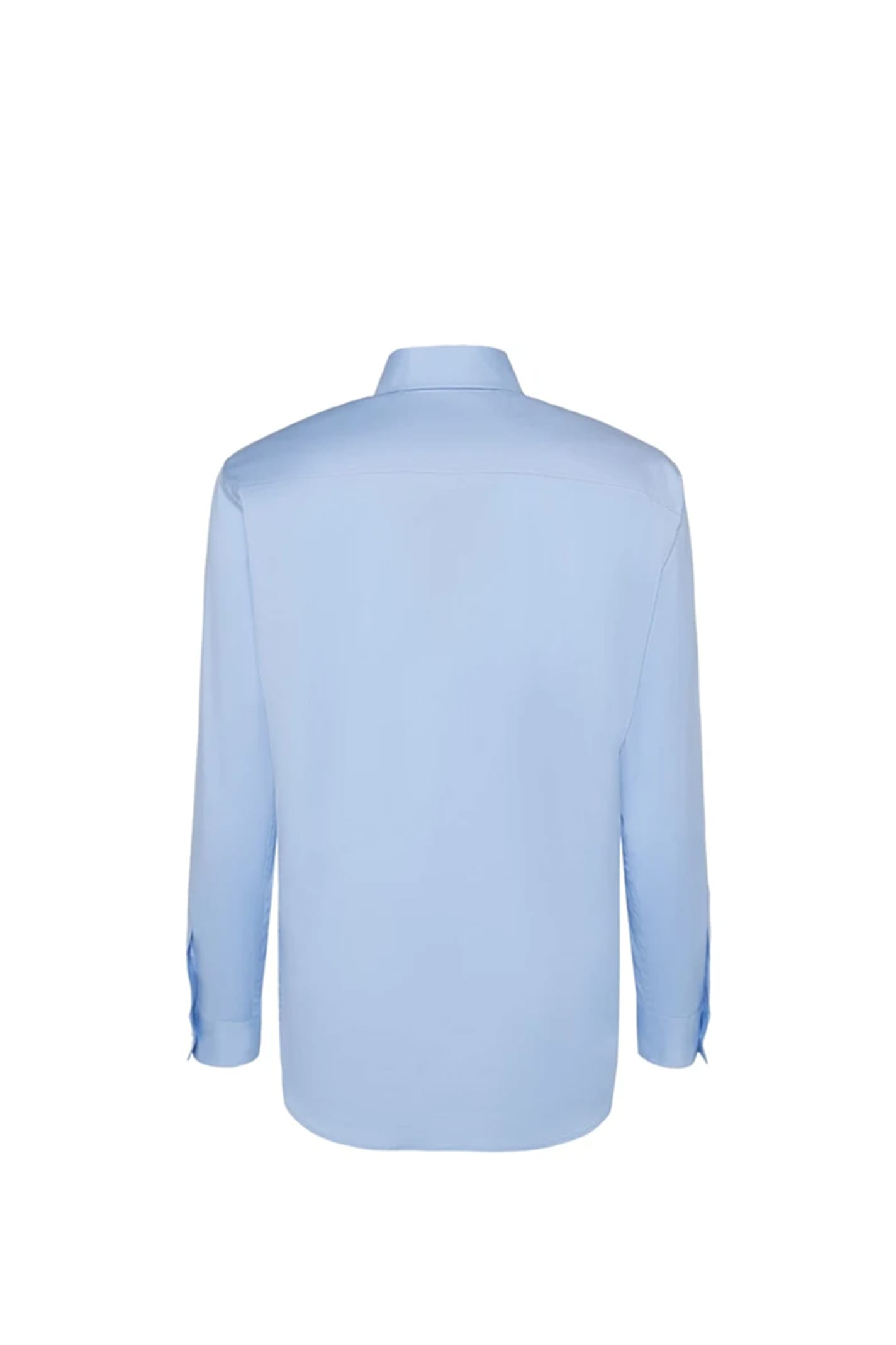 Shop Dsquared2 Shirt In Clear Blue