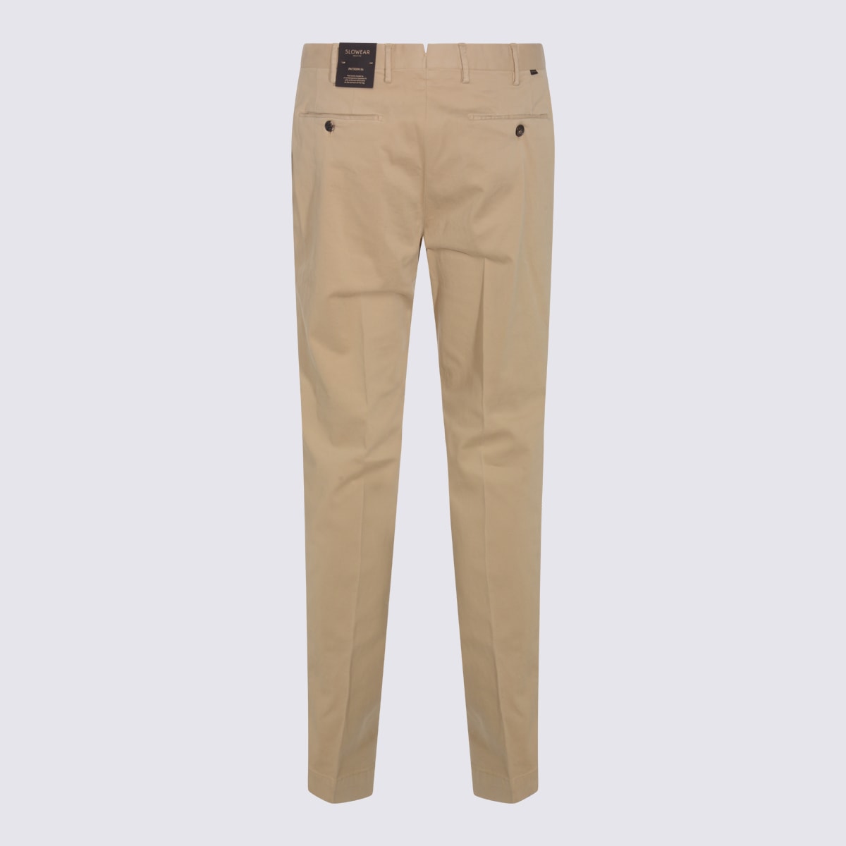 Incotex Relaxed Trousers With Pleated Front And Pockets In Neutral