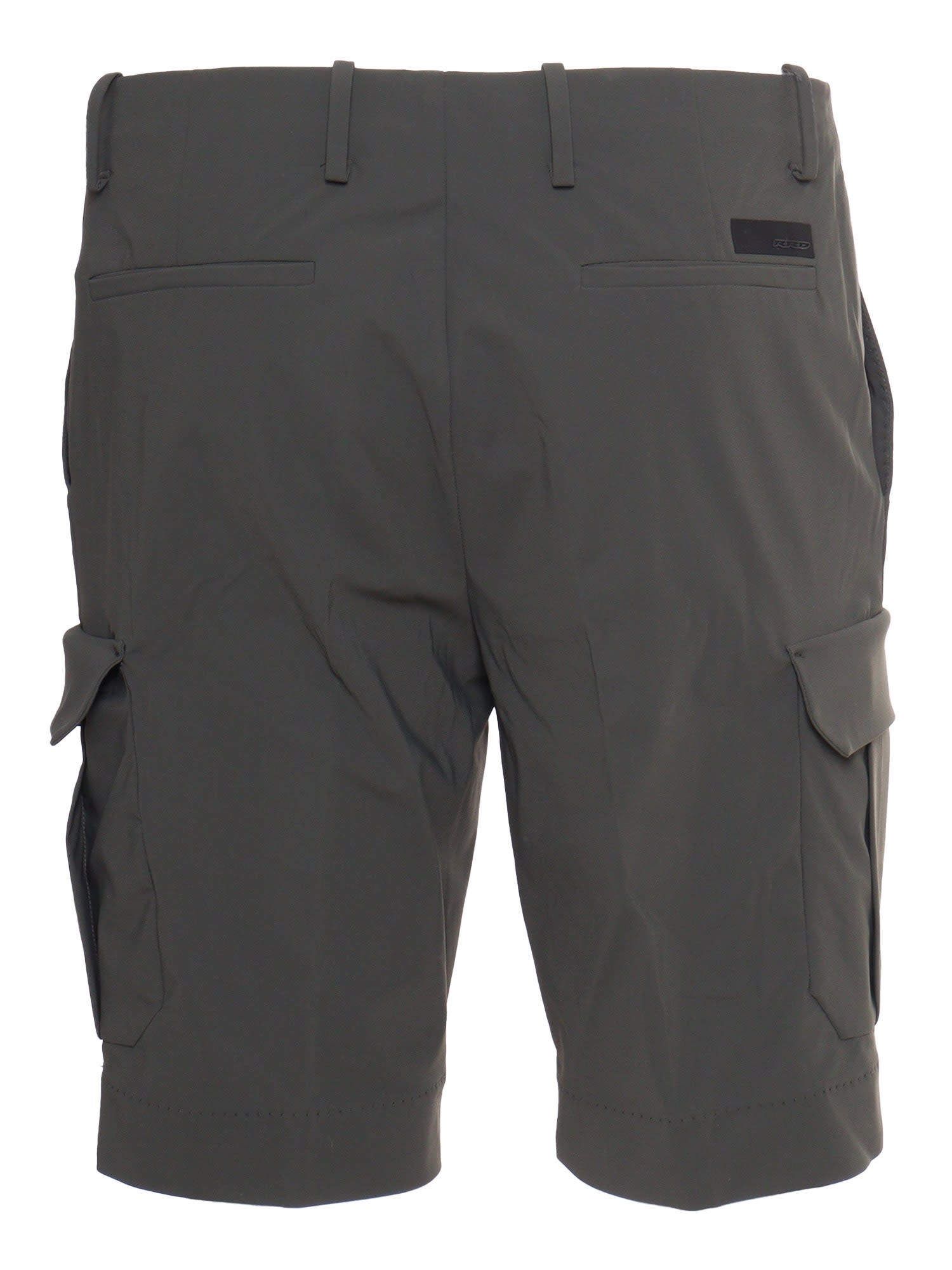 Shop Rrd - Roberto Ricci Design Military Green Cargo Shorts