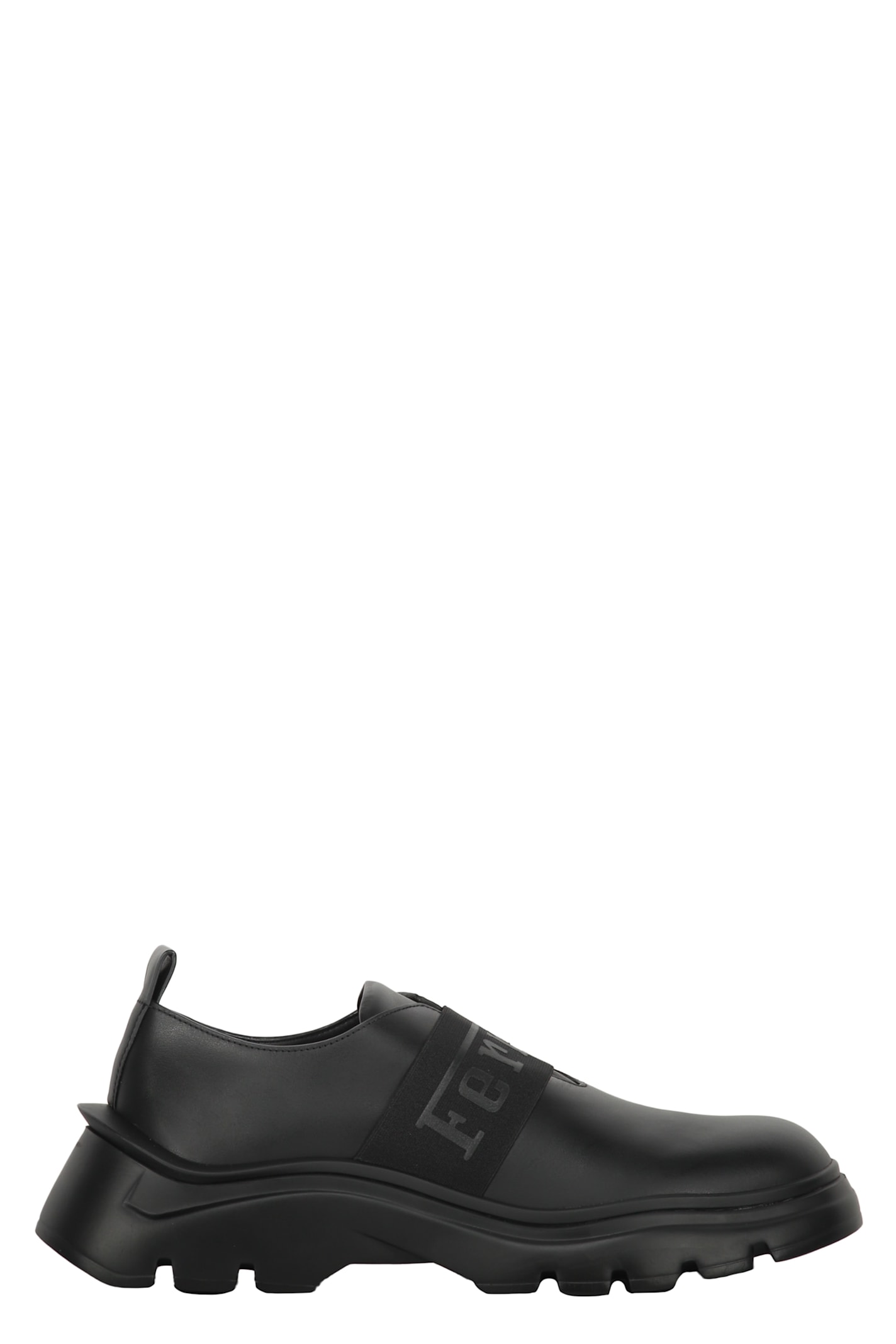 Shop Ferrari Leather Lace-up Derby Shoes In Black